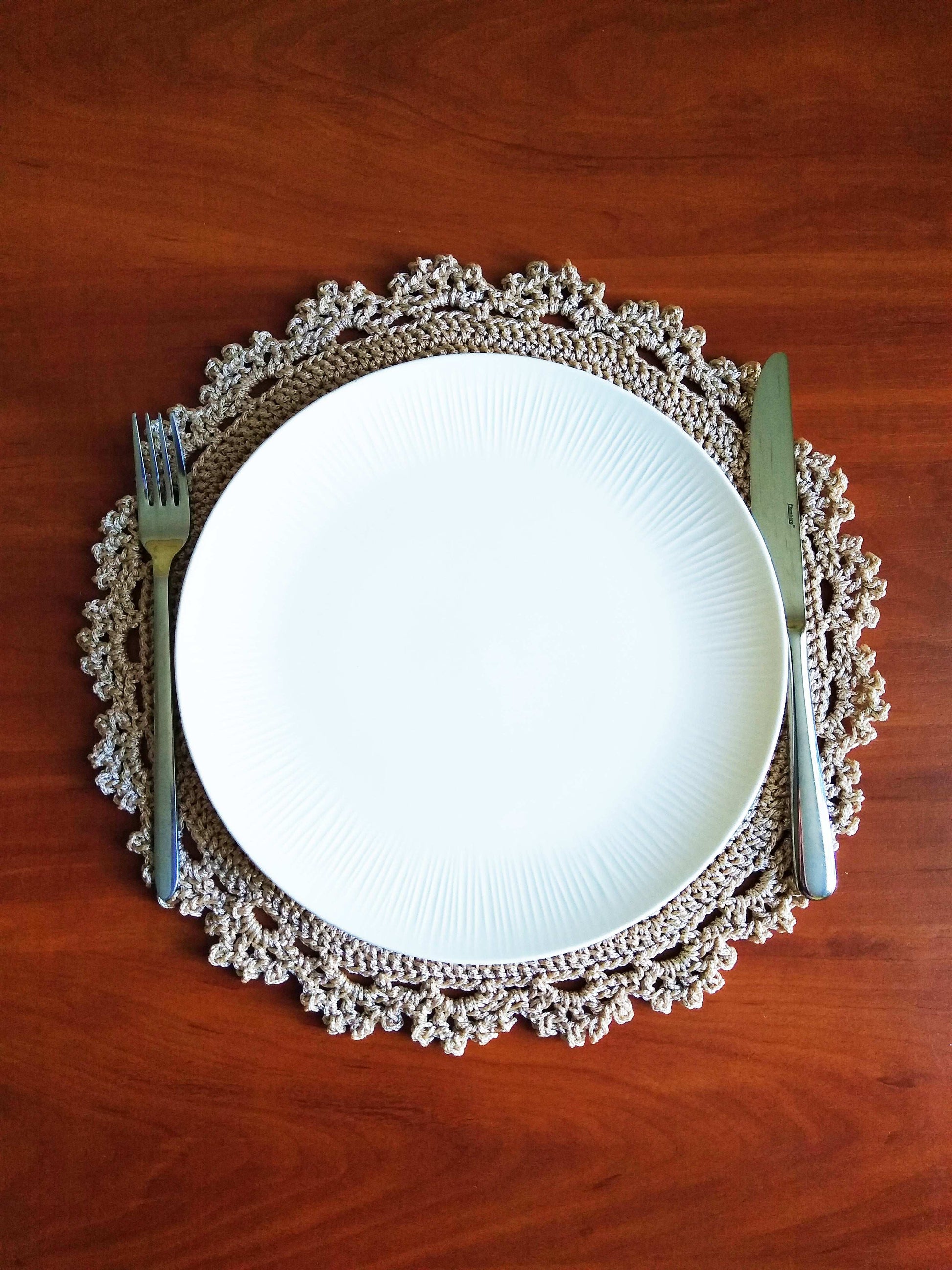 🍽️ N°58 Crochet Placemat