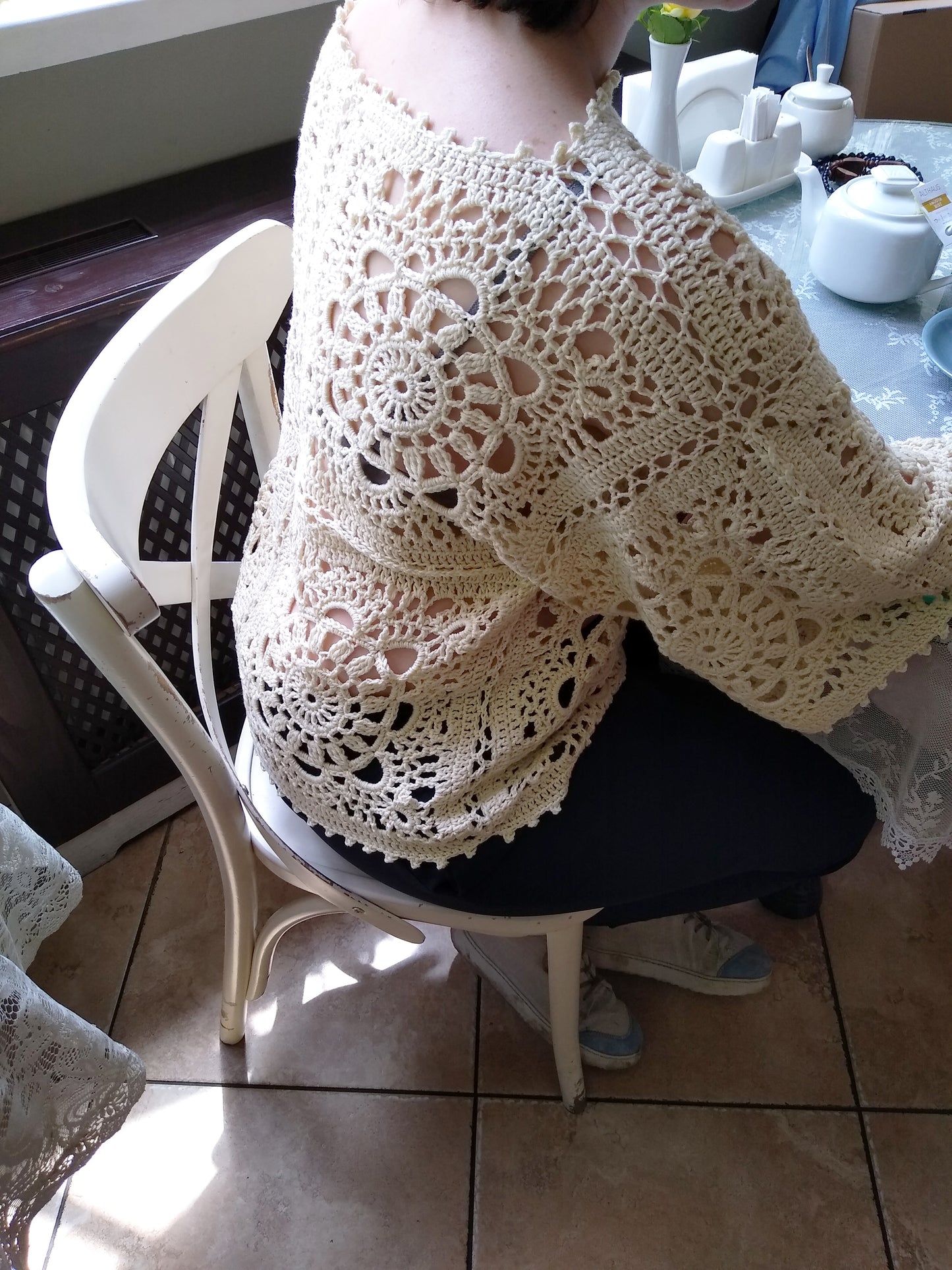 👚 N°126 Crochet Blouse