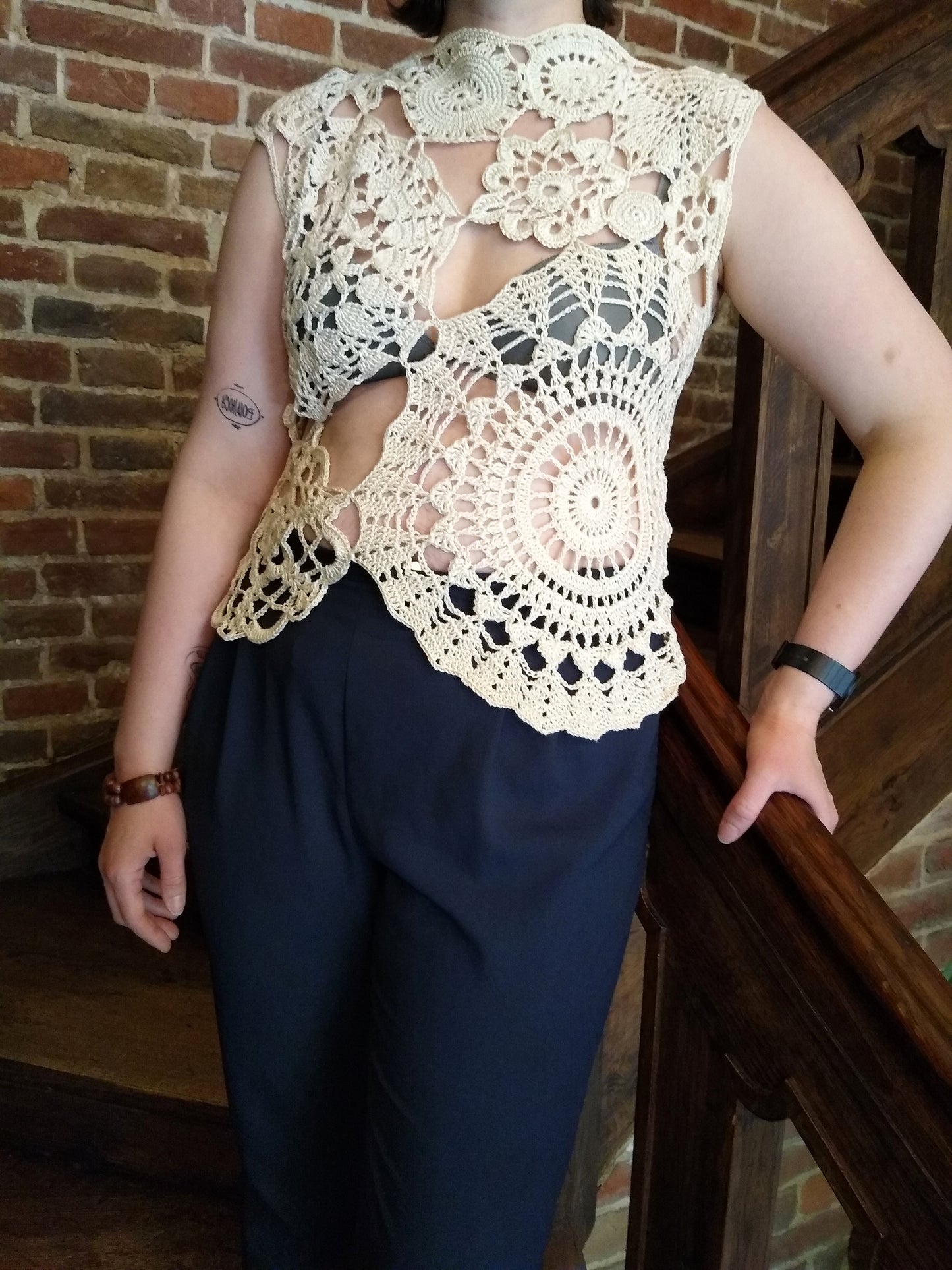 👚 N°127 Crochet Blouse