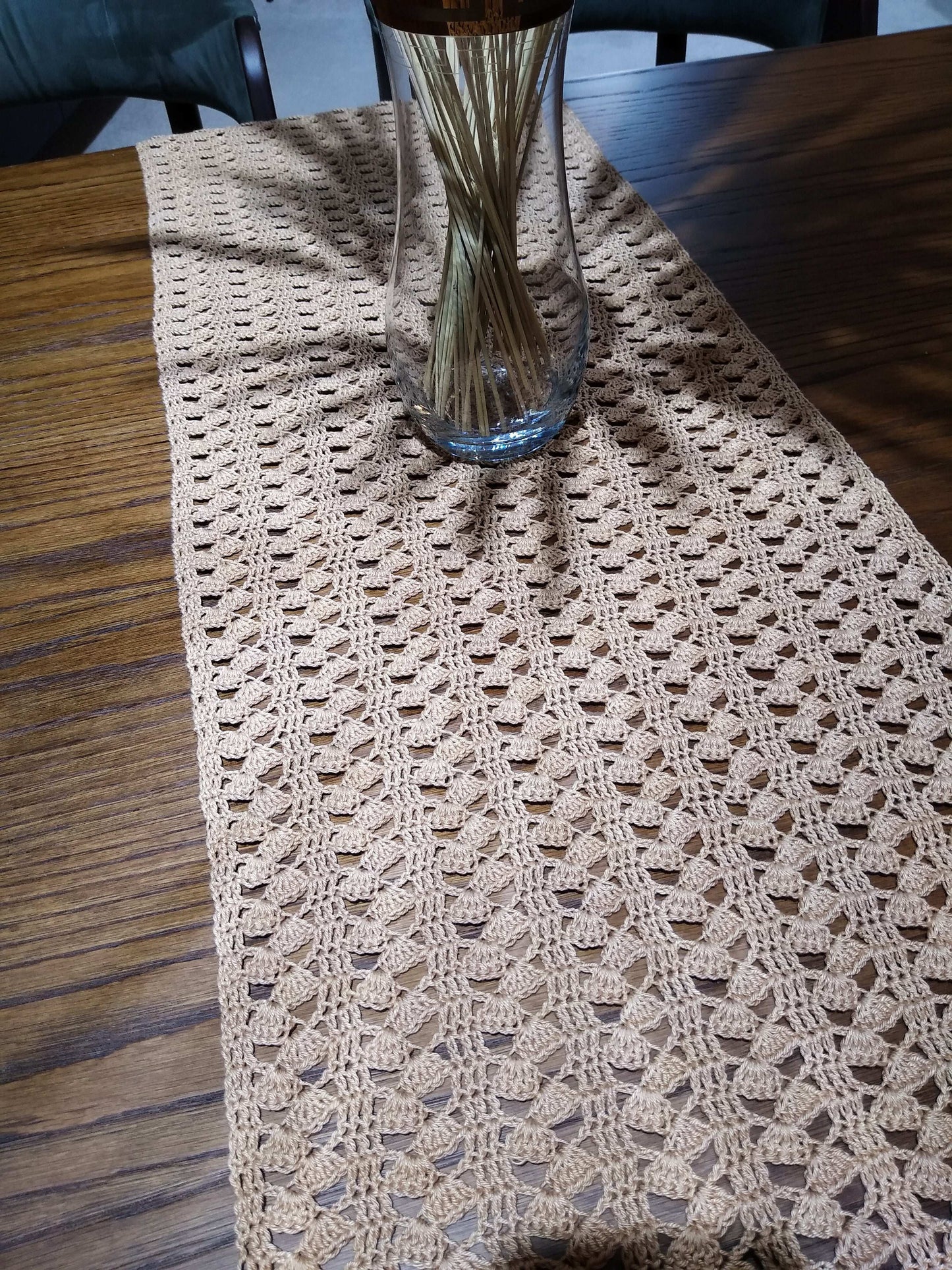 ๐ Nยฐ4 Crochet Runner - DecorWithTaste