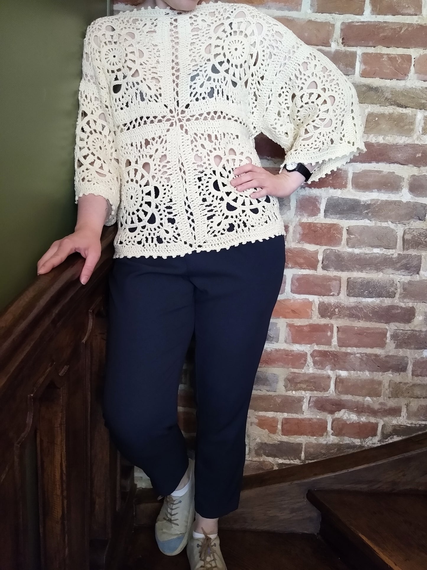 👚 N°126 Crochet Blouse