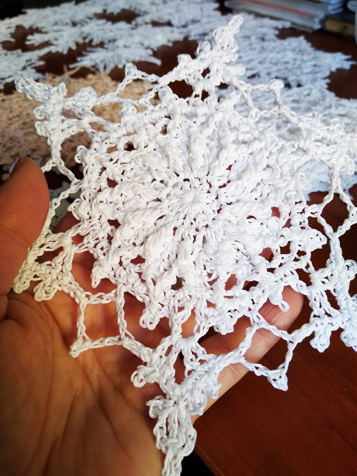 ❄️ N°130 Crochet Snowflake Set