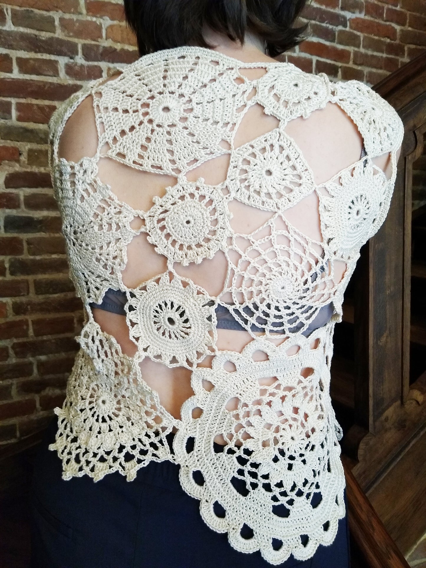 👚 N°127 Crochet Blouse