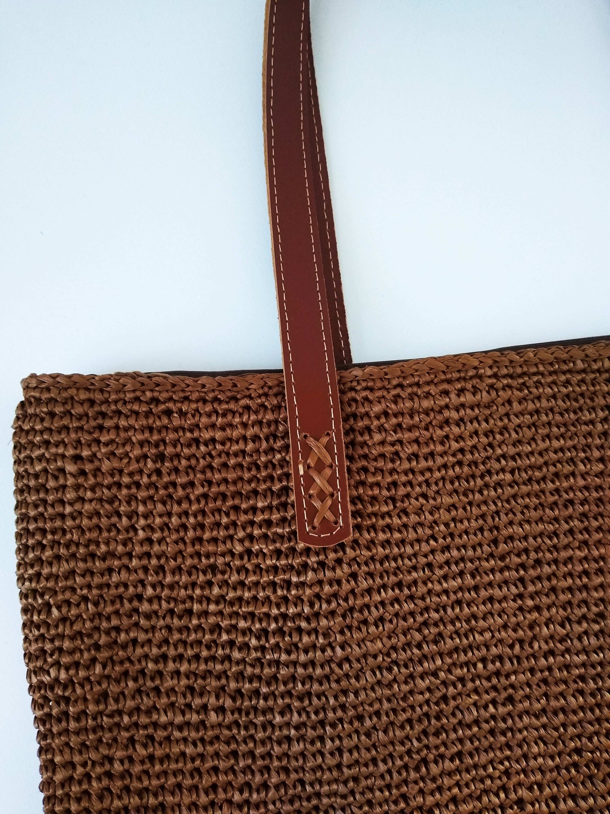 👝 N°97 Crochet Shoulder Bag