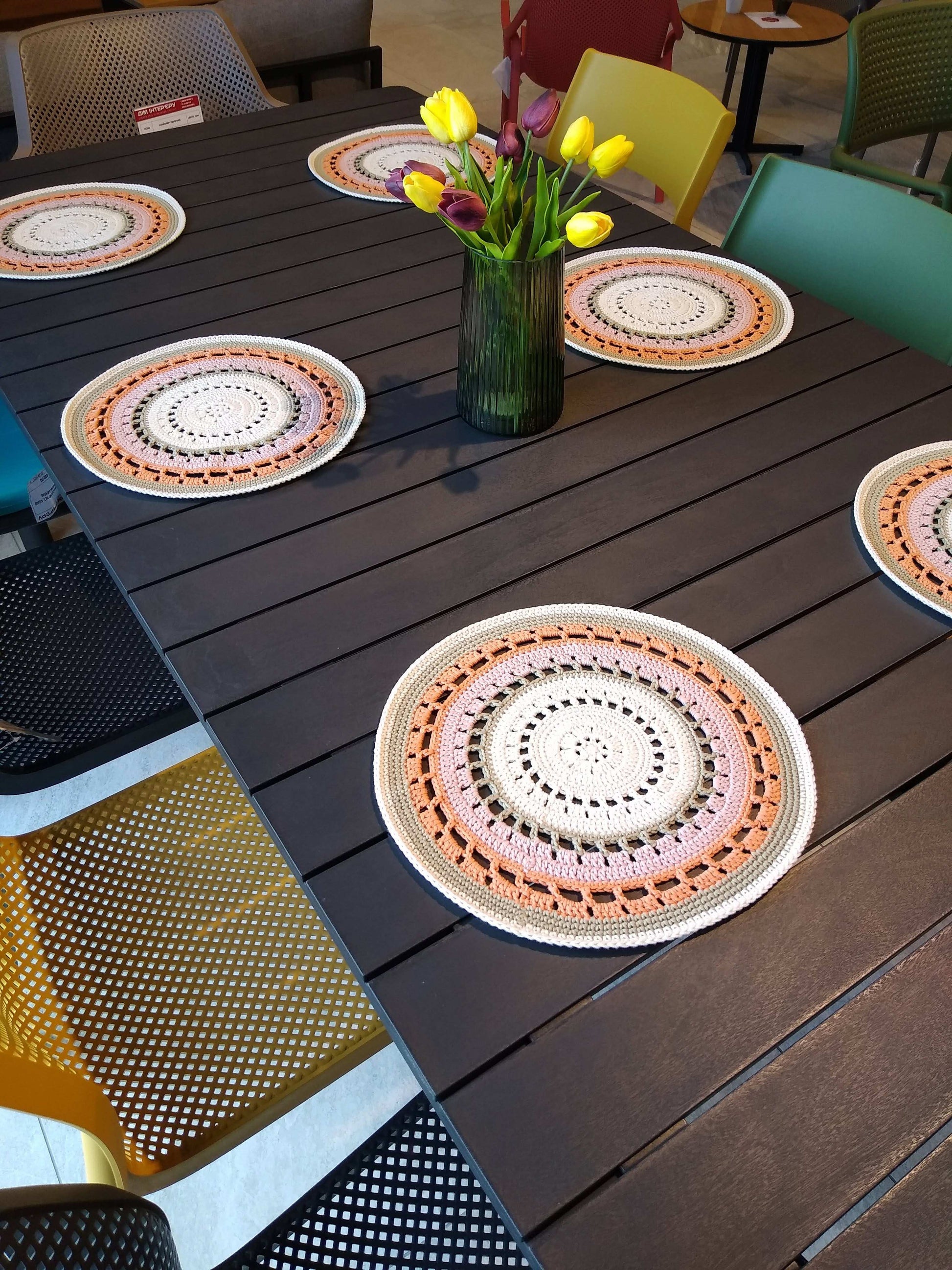 🍽️ N°35 Crochet Placemat