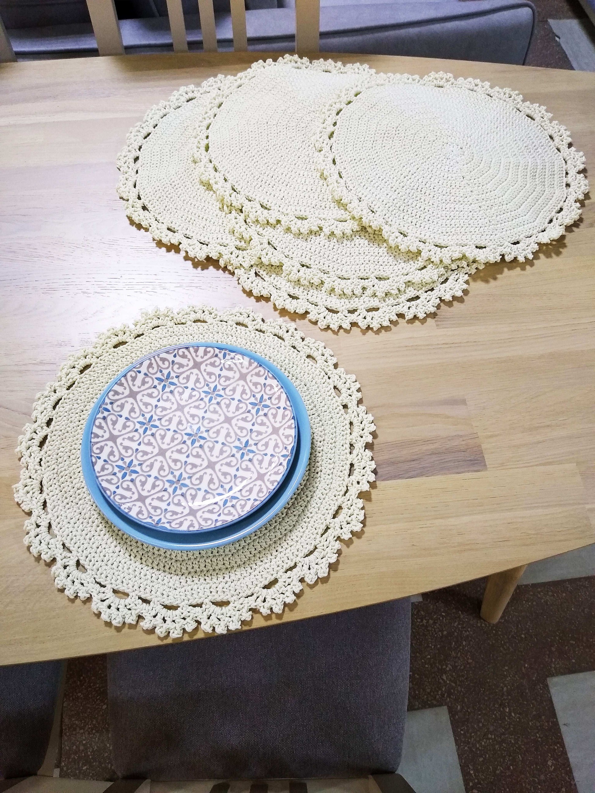 🍽️ N°58 Crochet Placemat