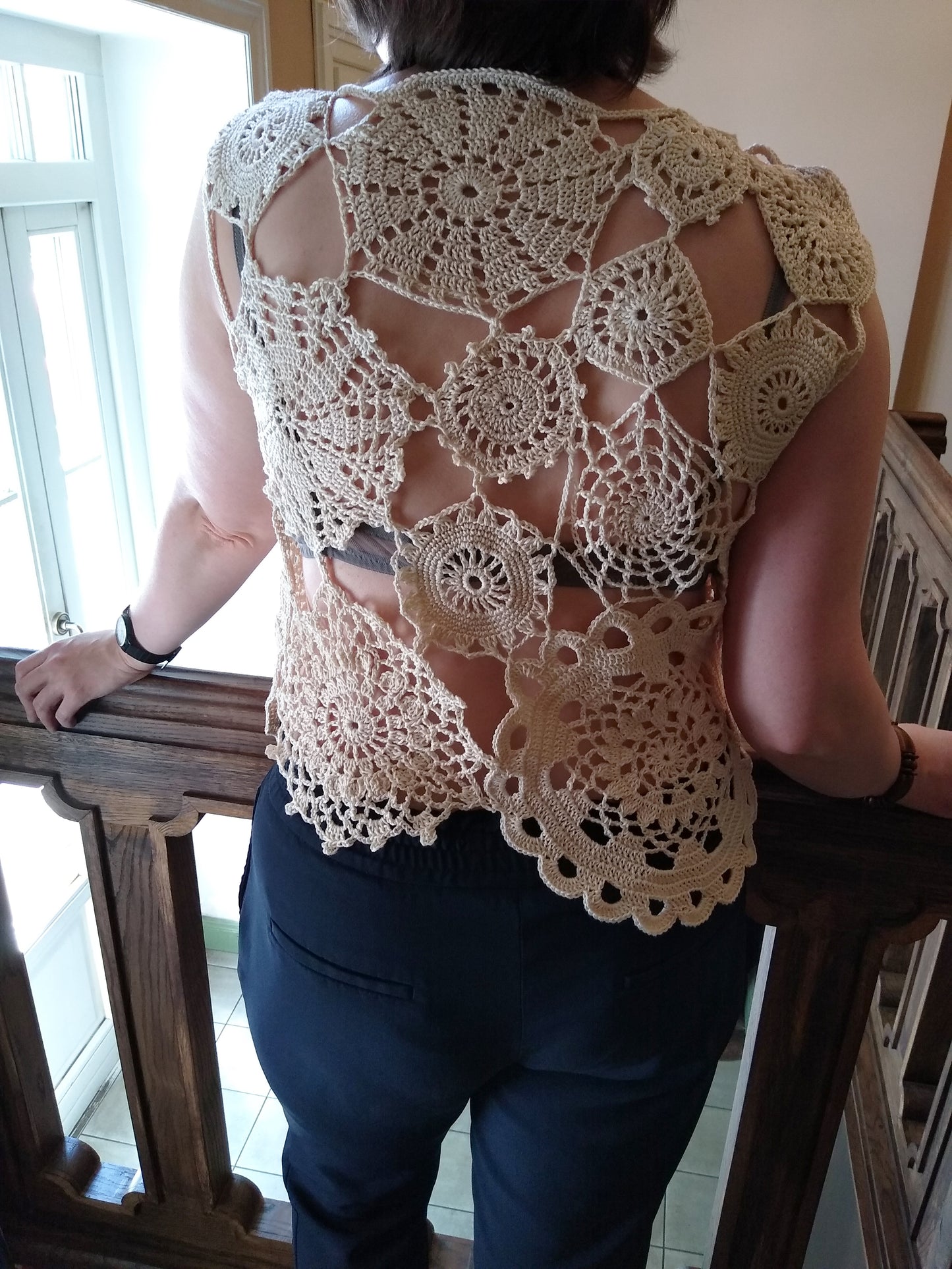 👚 N°127 Crochet Blouse