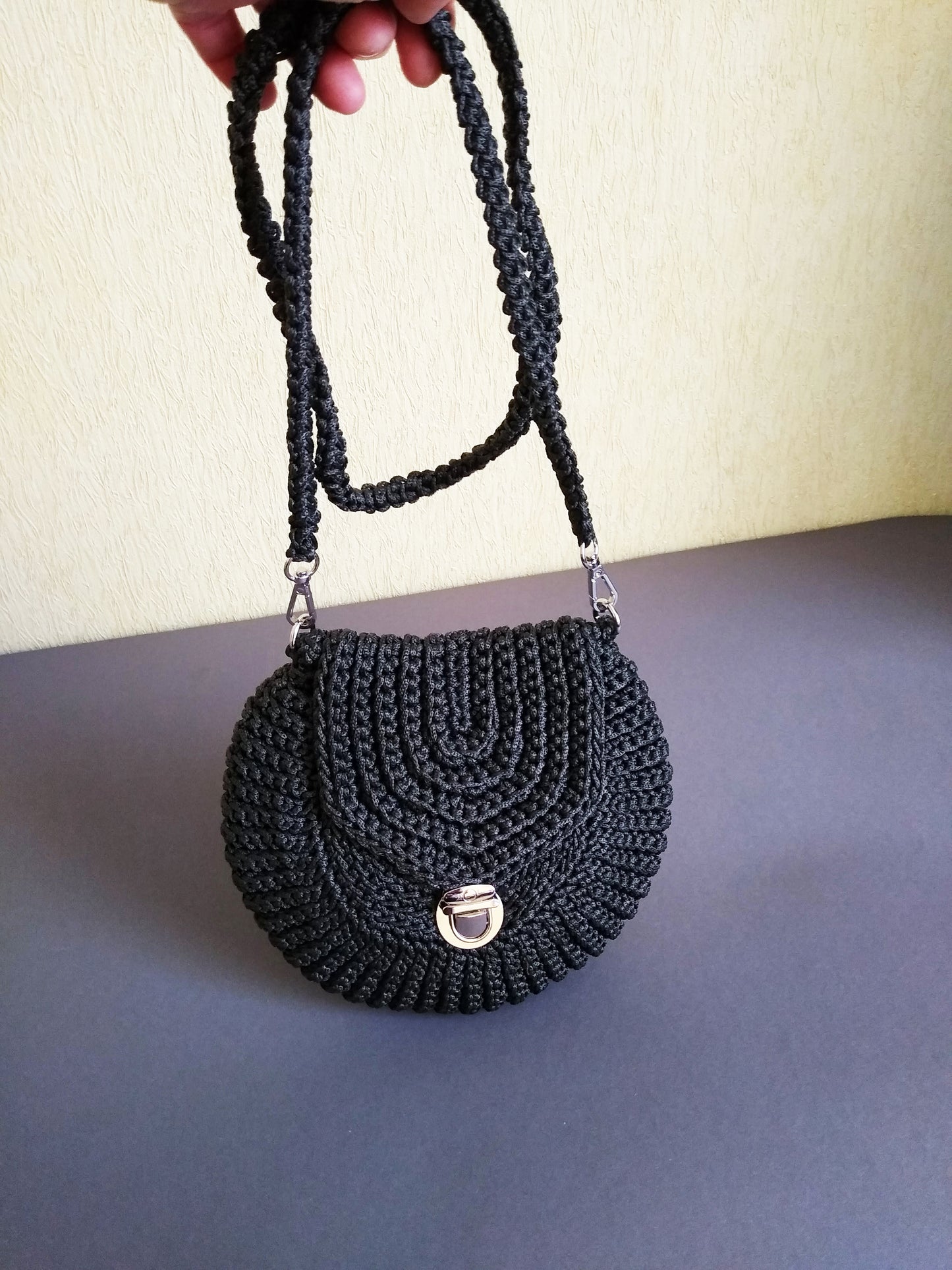 👝 N°28 Сrochet Cross Body Bag