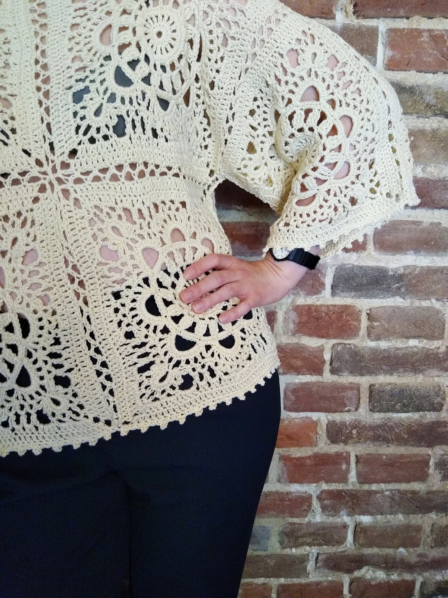 👚 N°126 Crochet Blouse