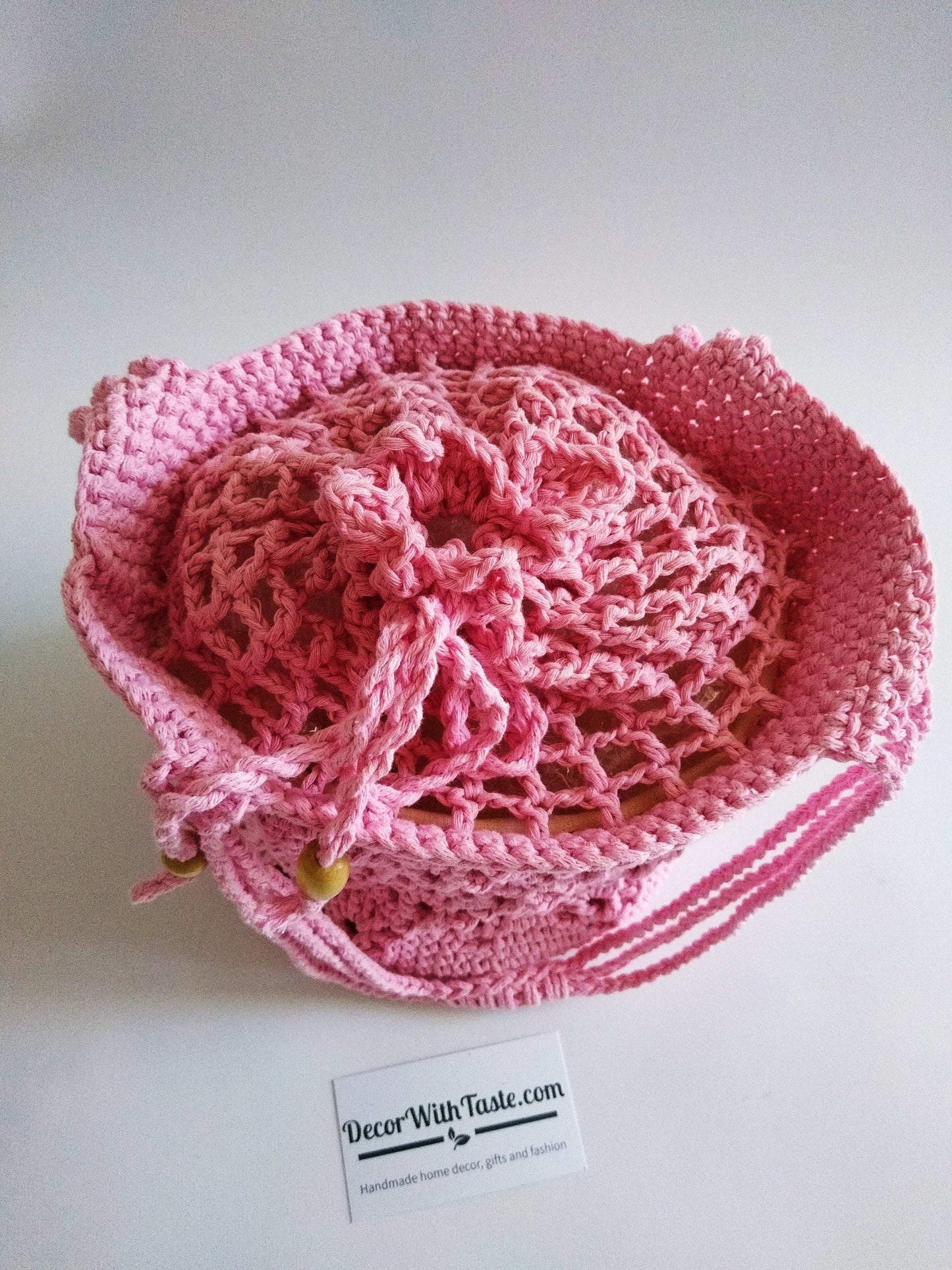 👝 N°43 Сrochet Shoulder Bag - DecorWithTaste