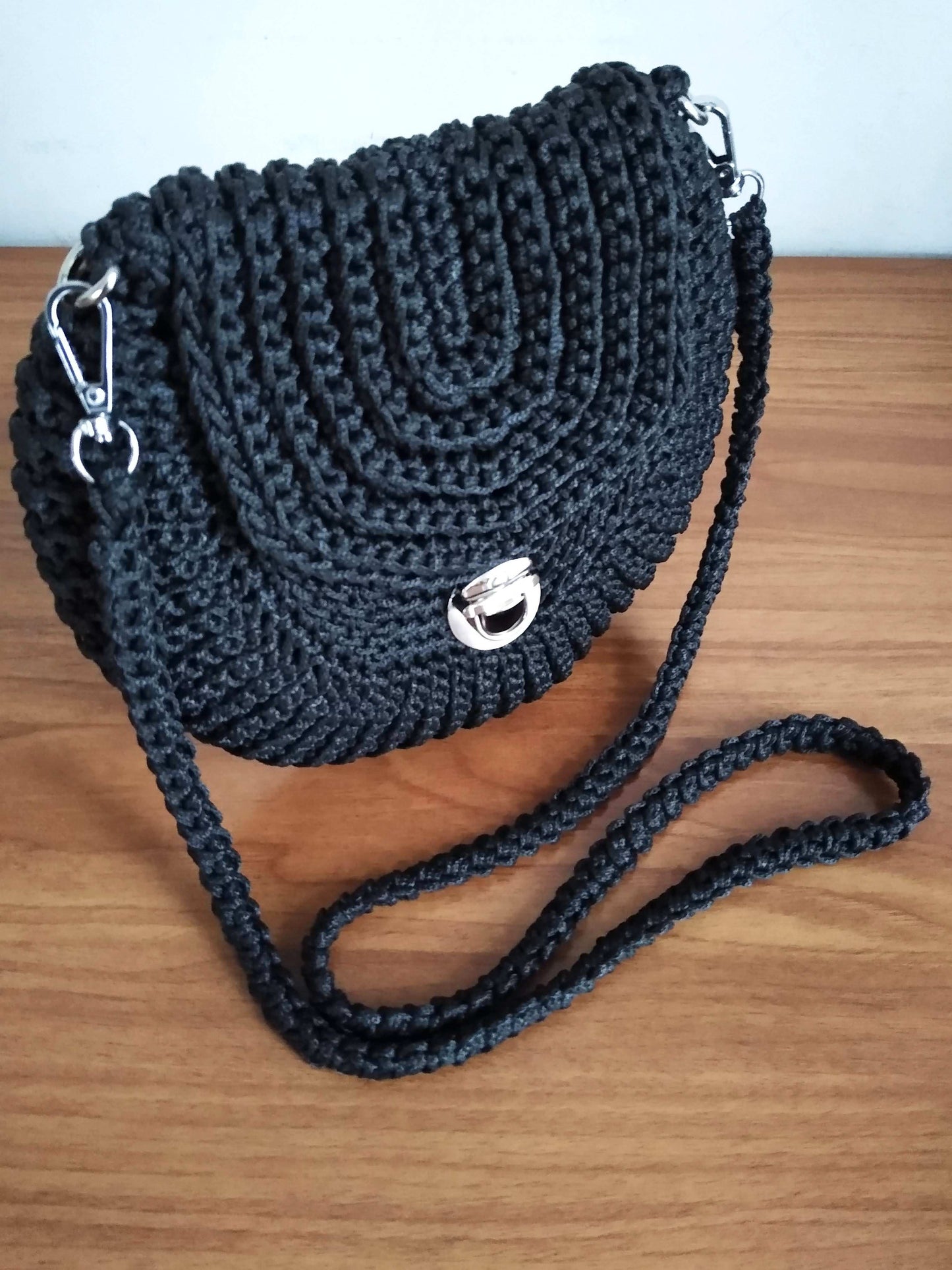 👝 N°28 Сrochet Shoulder Bag - DecorWithTaste