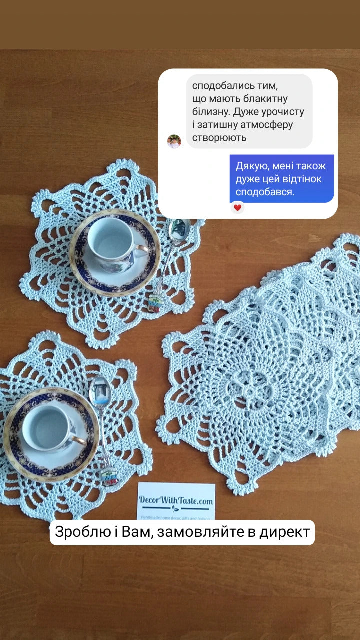 ☕ N°13 Crochet Coasters