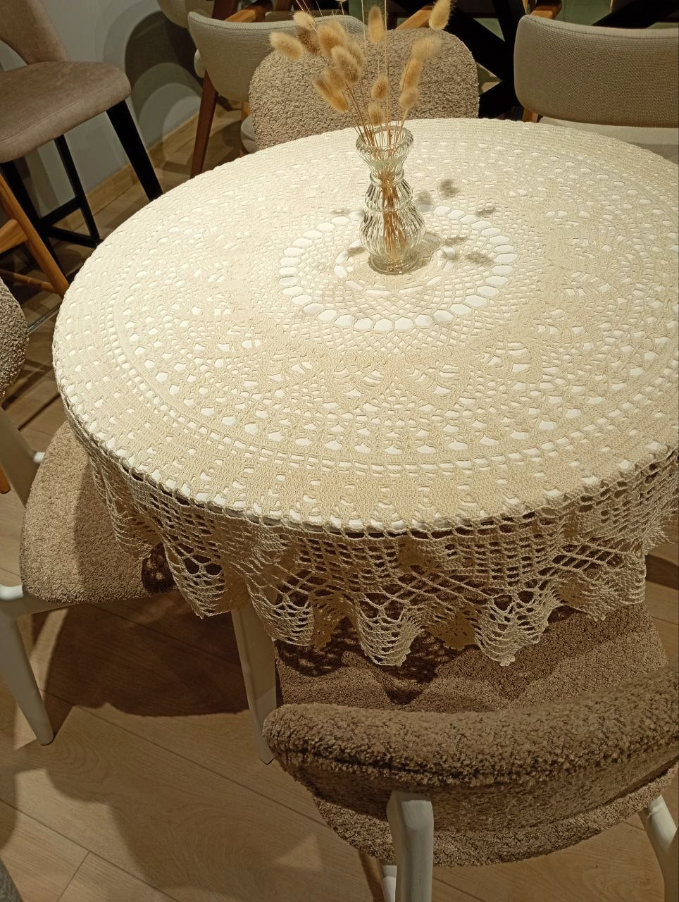 🔲 N°1 Crochet Tablecloth