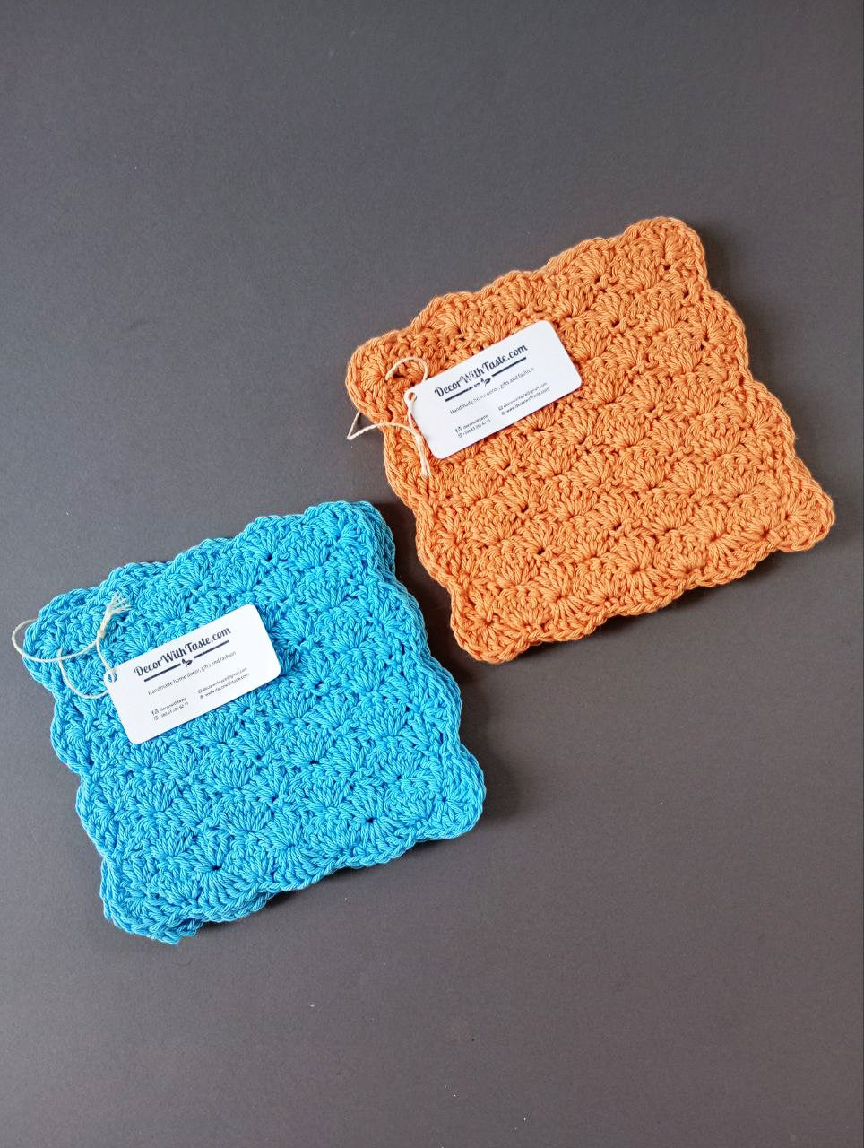 🧽 N°2 Crochet Dishcloth Set of 3