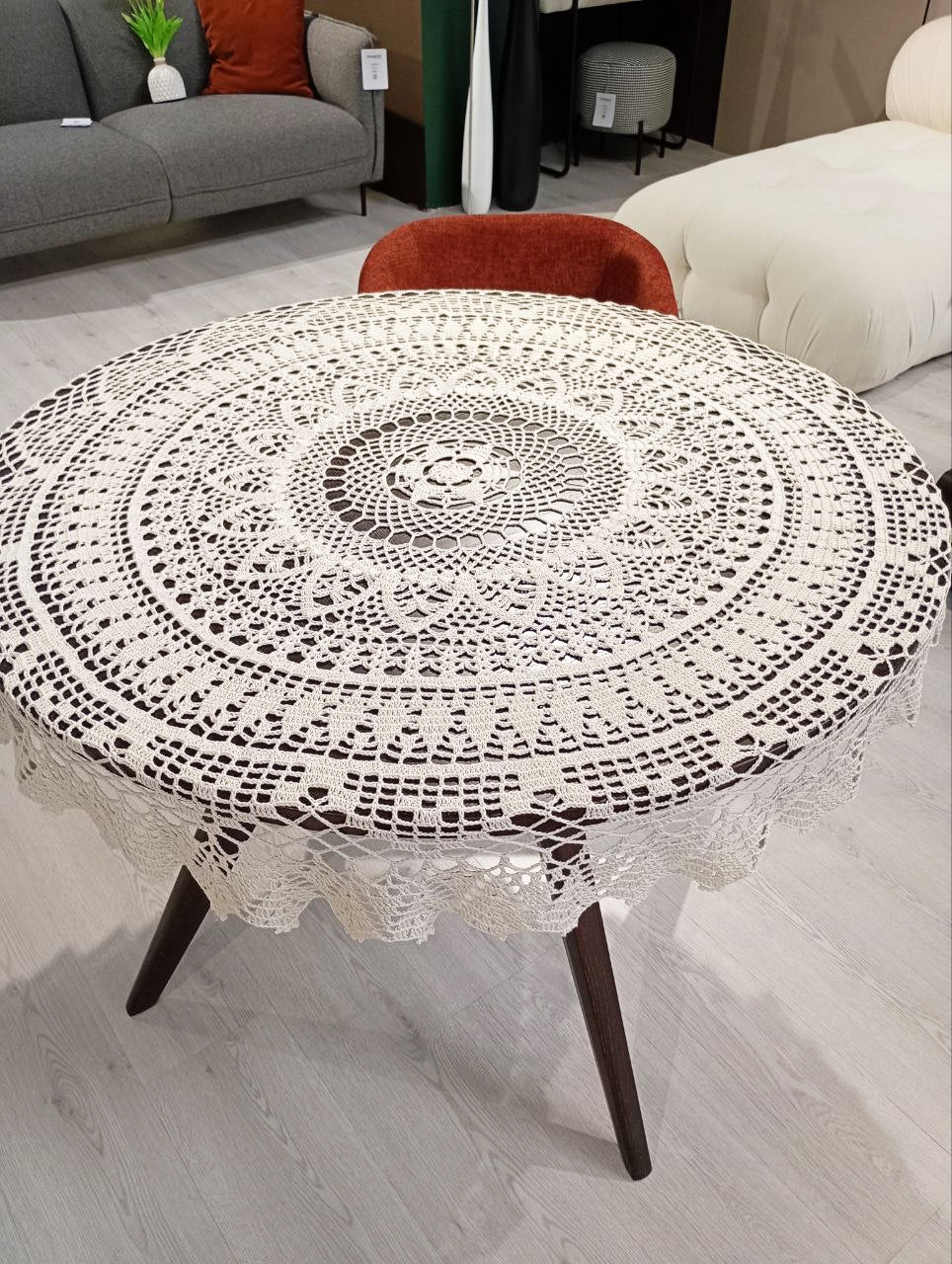 🔲 N°1 Crochet Tablecloth