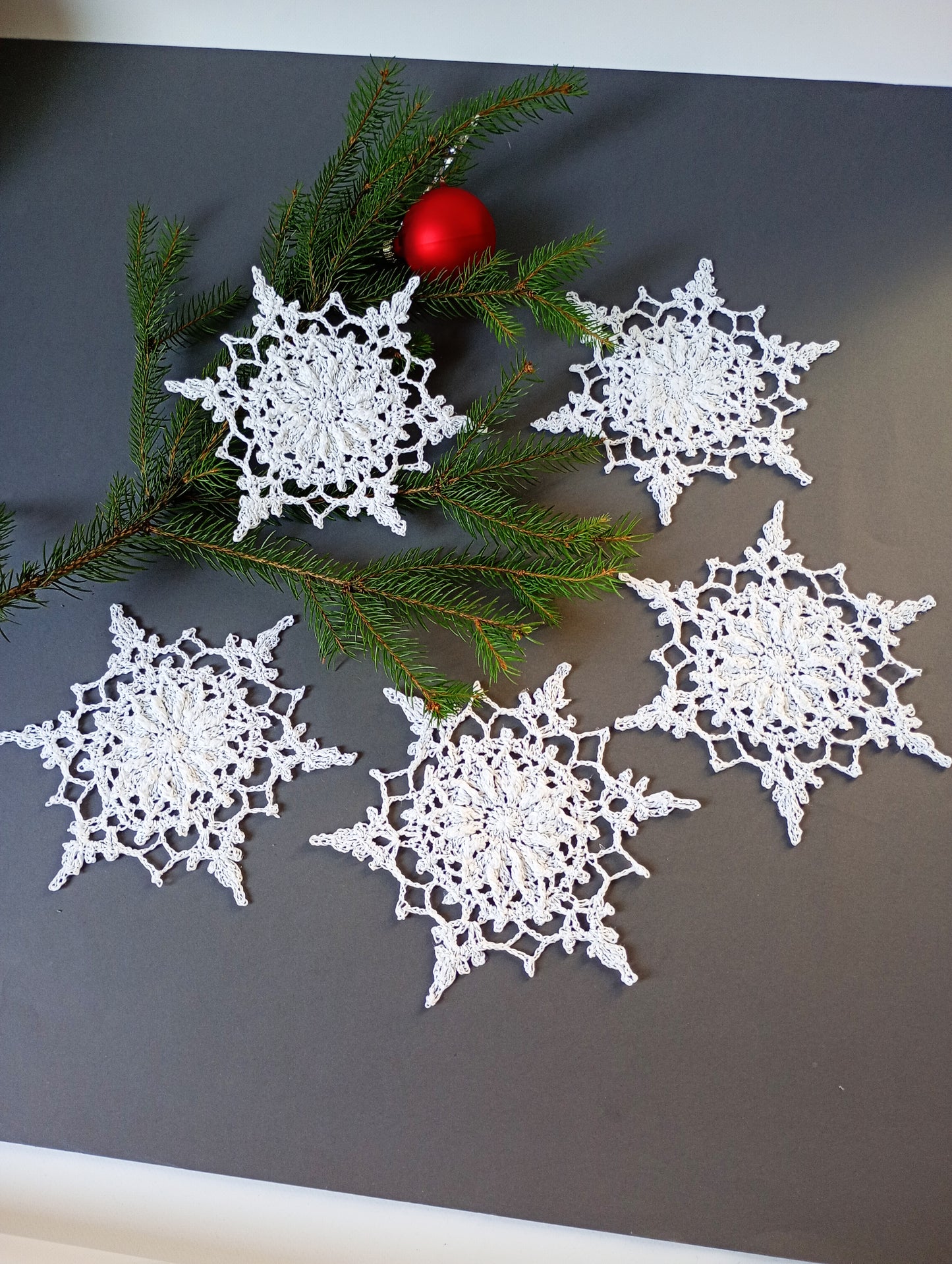 ❄️ N°57 Crochet Snowflake Set