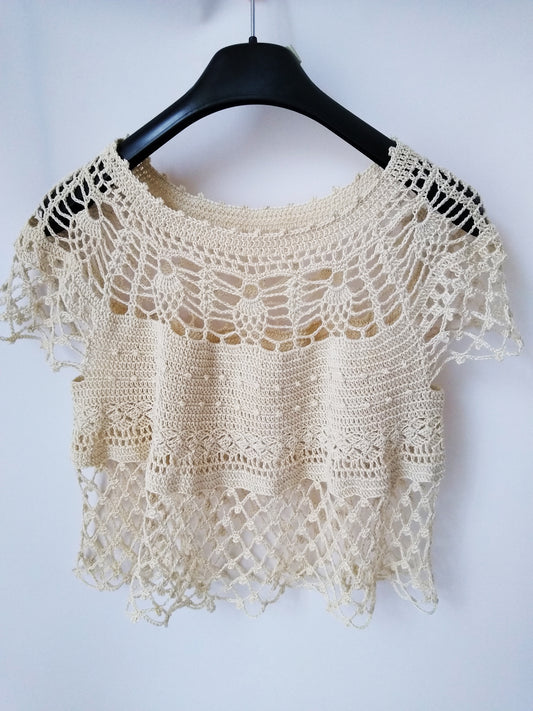 👚 N°125 Crochet Blouse