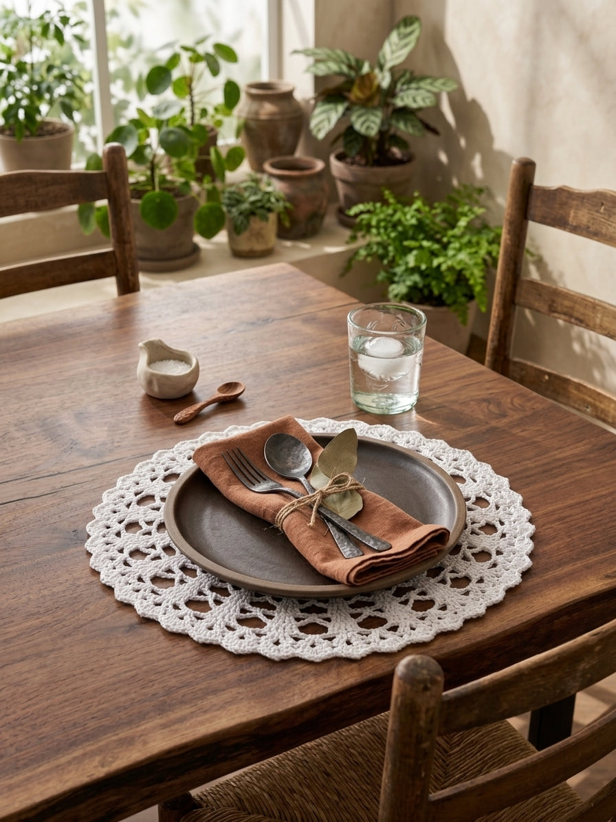 🍽️ N°15 Crochet Placemat