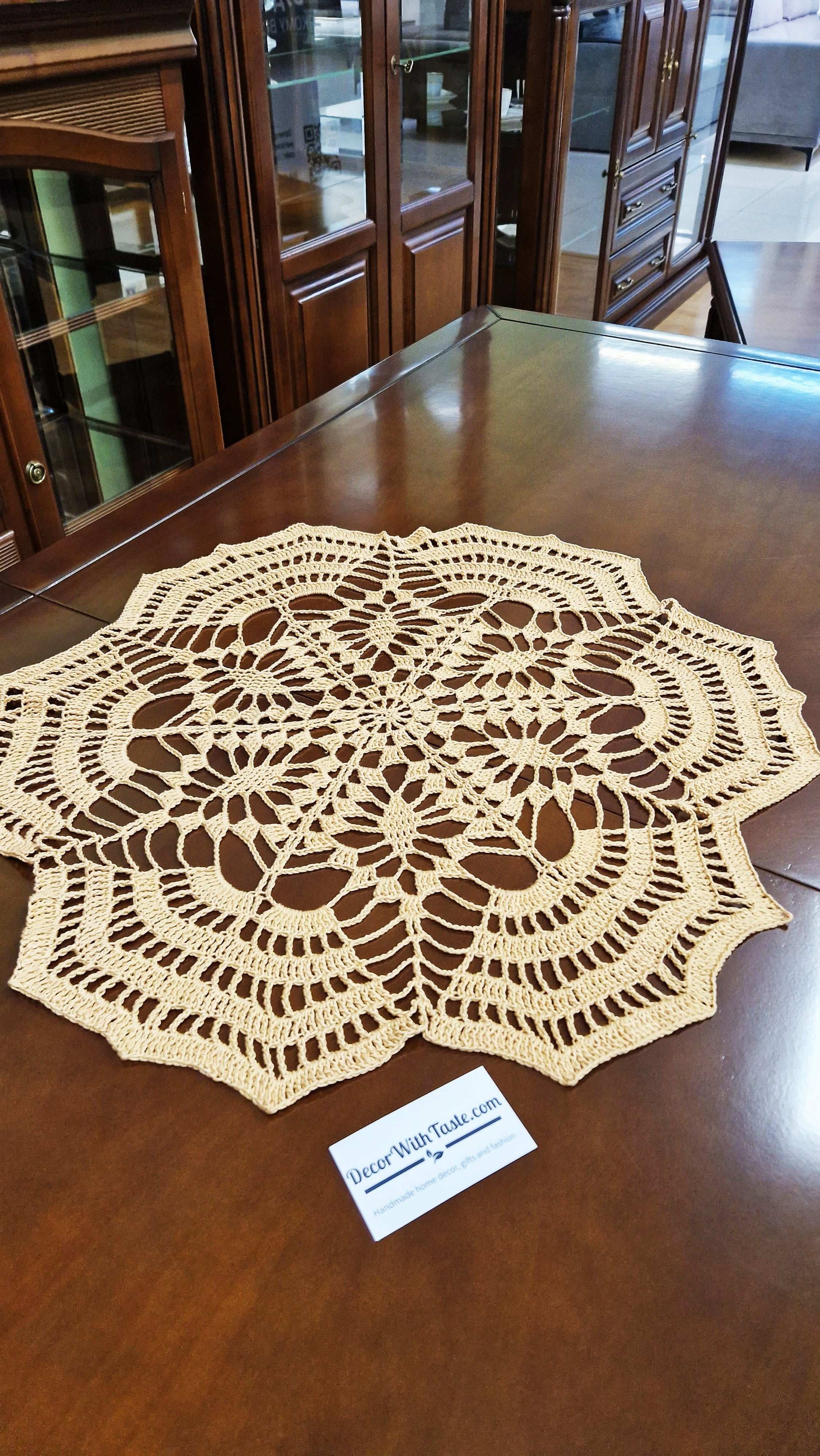 🍽️ N°49 Crochet Doily - DecorWithTaste
