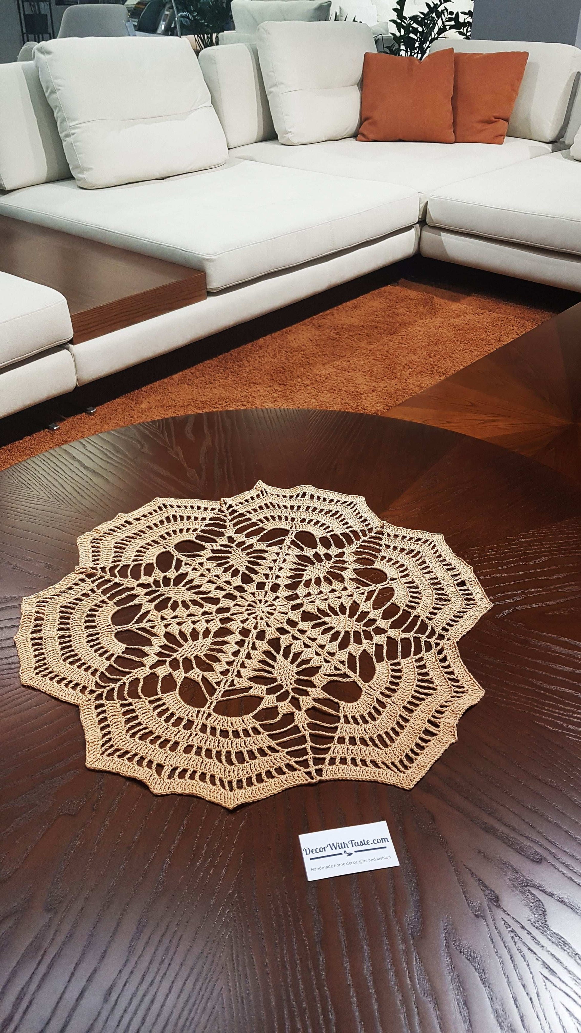 🍽️ N°49 Crochet Doily - DecorWithTaste