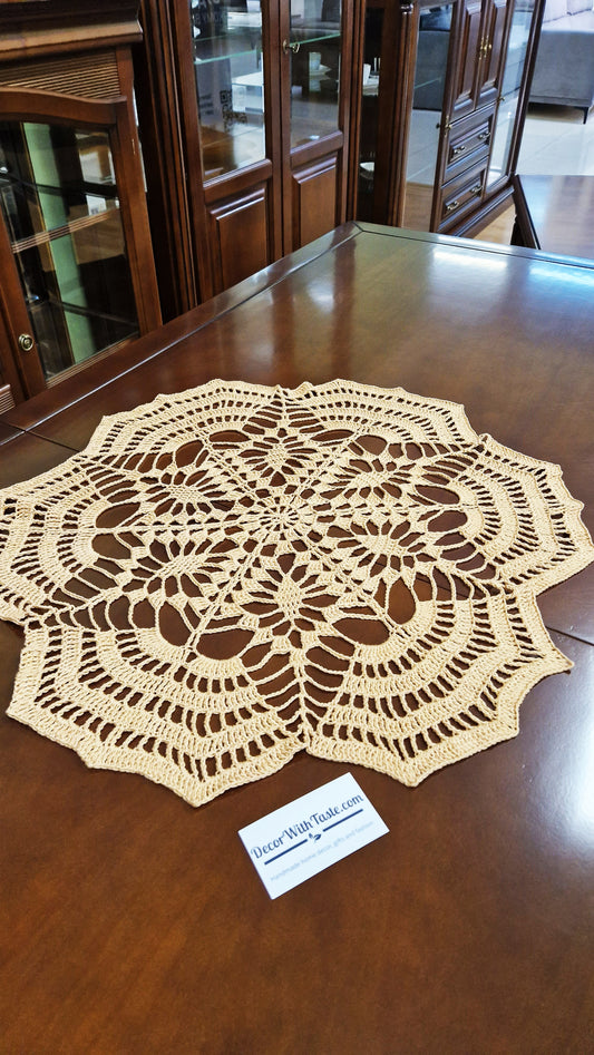 🍽️ N°49 Crochet Doily