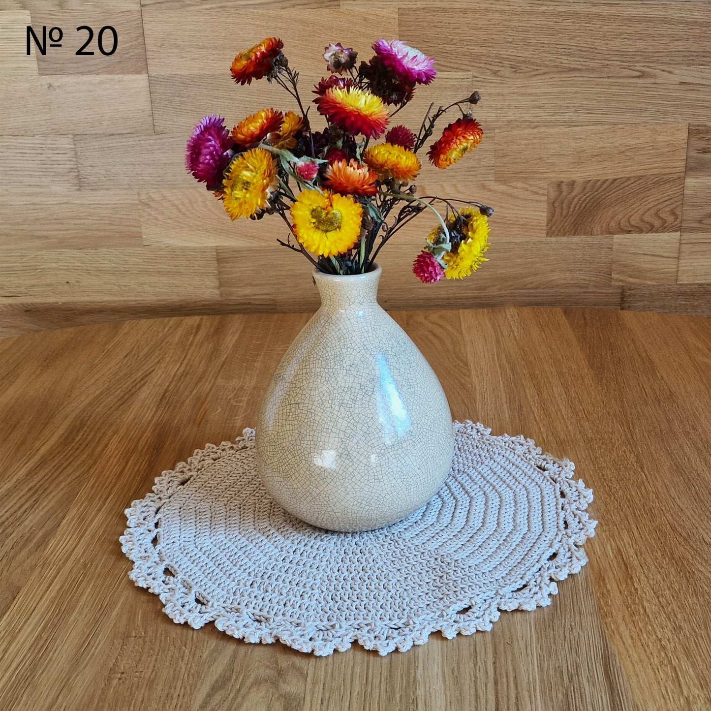 🍽️ N°20 Crochet Placemat - DecorWithTaste