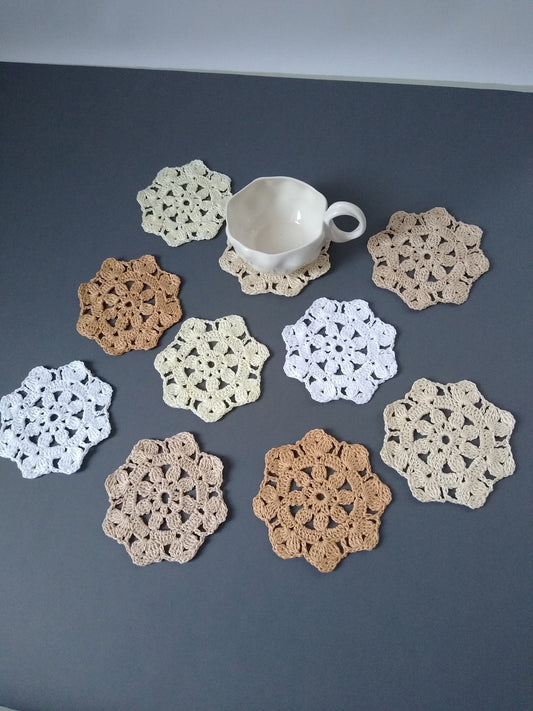 ☕ N°48 Crochet Coasters