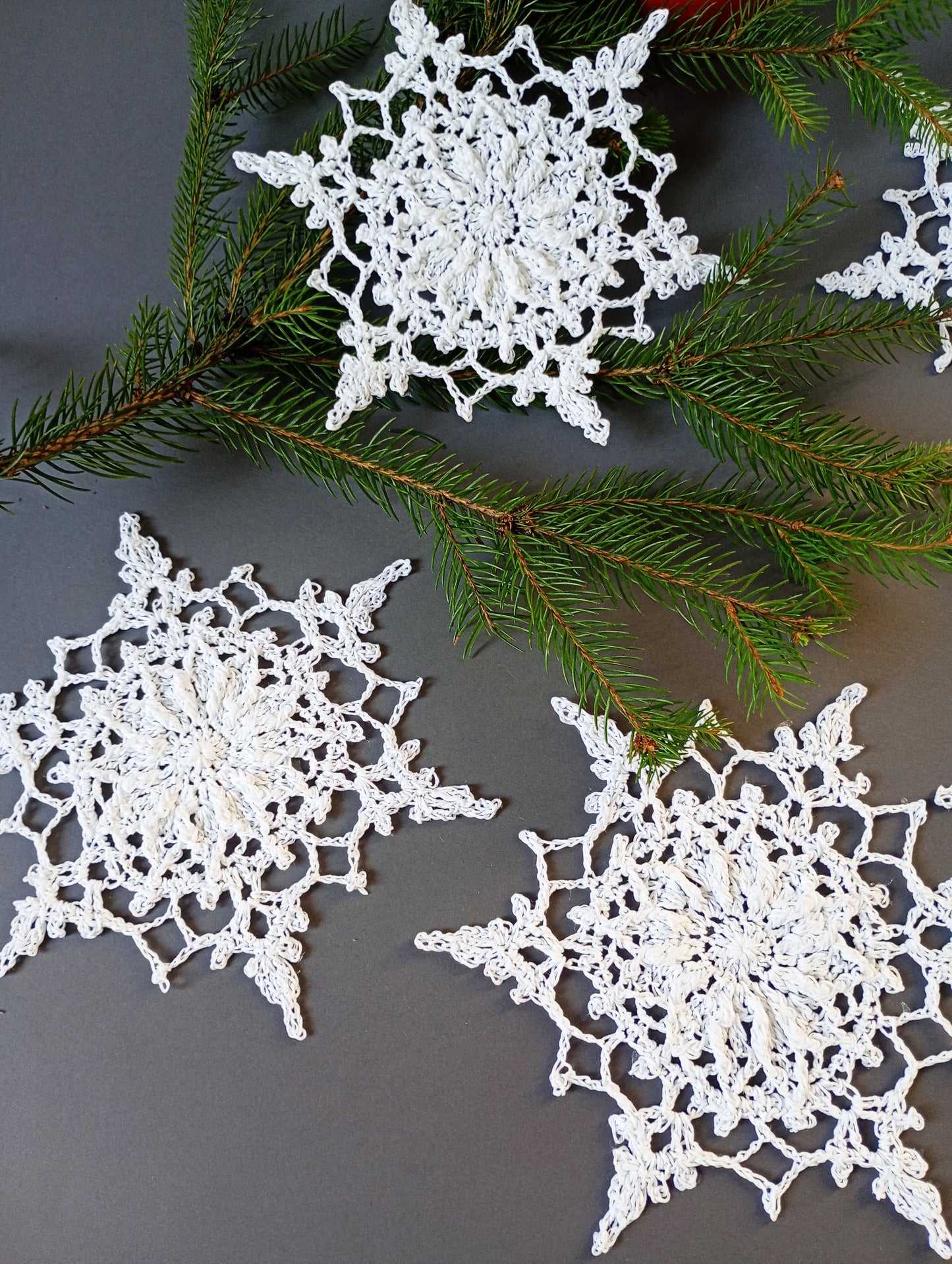 ❄️ N°57 Crochet Snowflake Set