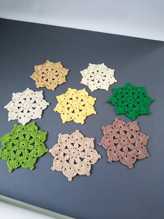 ☕ N°73 Crochet Coasters