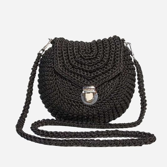 👝 N°28 Сrochet Shoulder Bag - DecorWithTaste