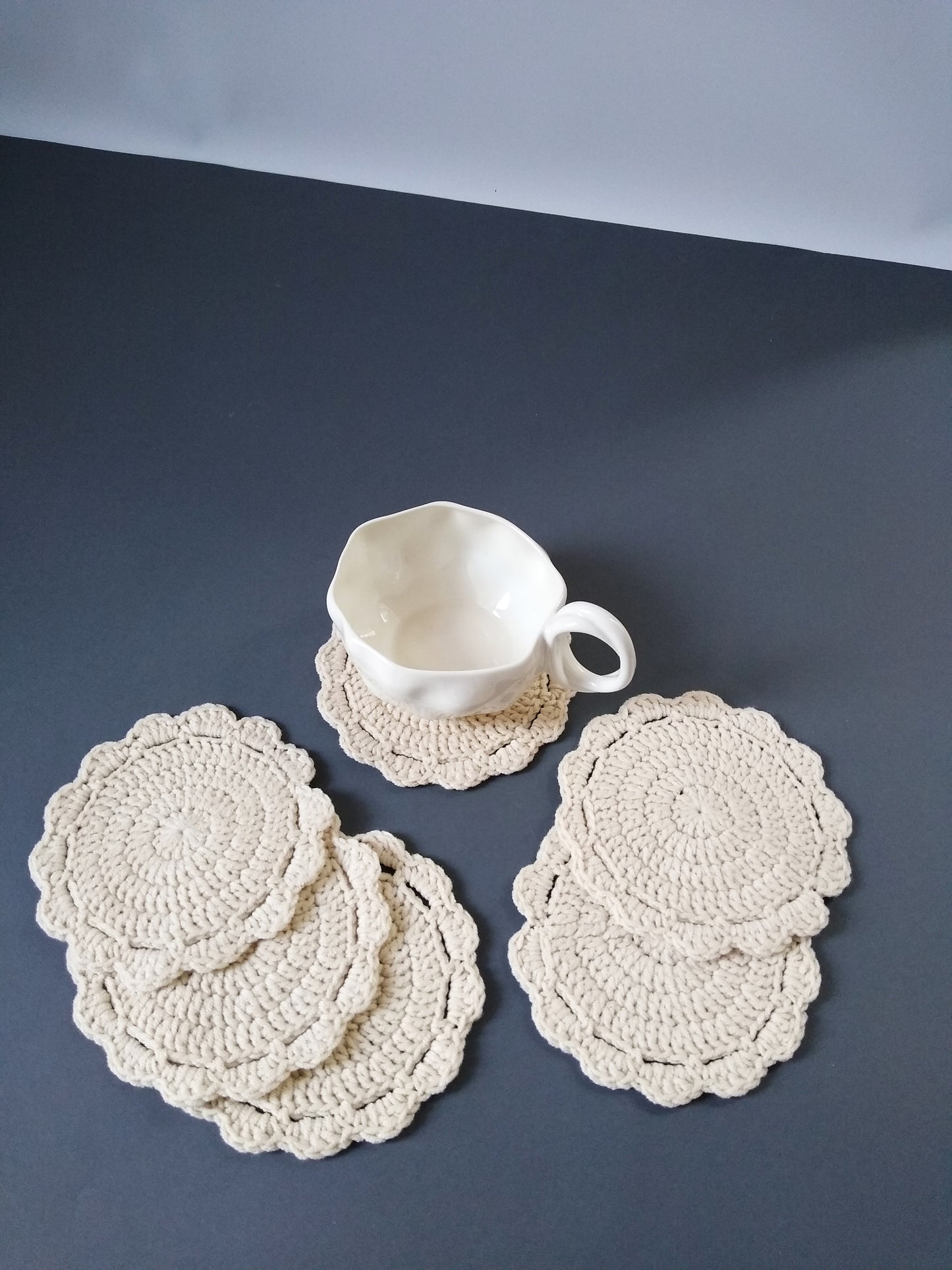 ☕ N°9 Crochet Coasters