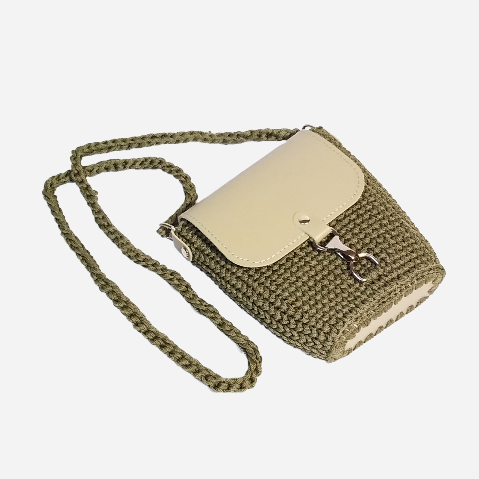 👝 N°42 Chochet Crossbody Bag - DecorWithTaste