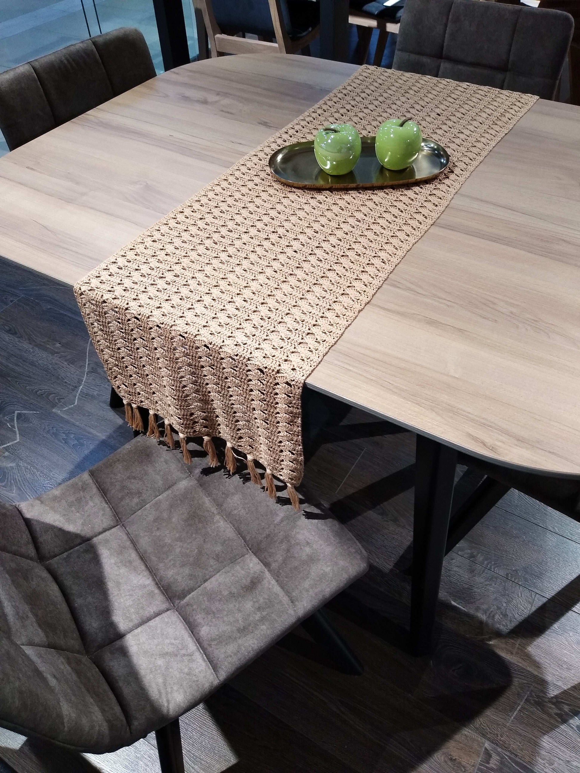 🏠 N°4 Crochet Runner - DecorWithTaste