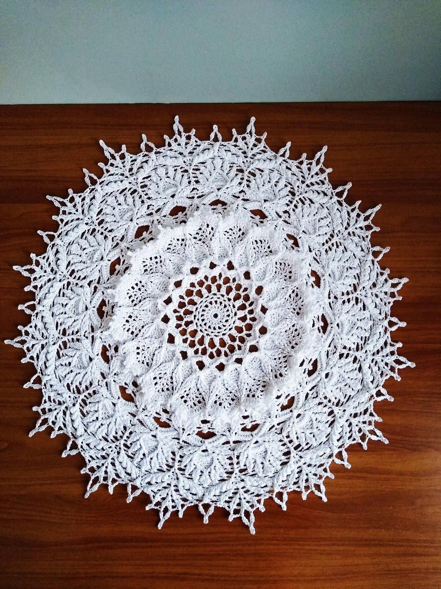 🍽️ N°21 Crochet Textured Doily - DecorWithTaste