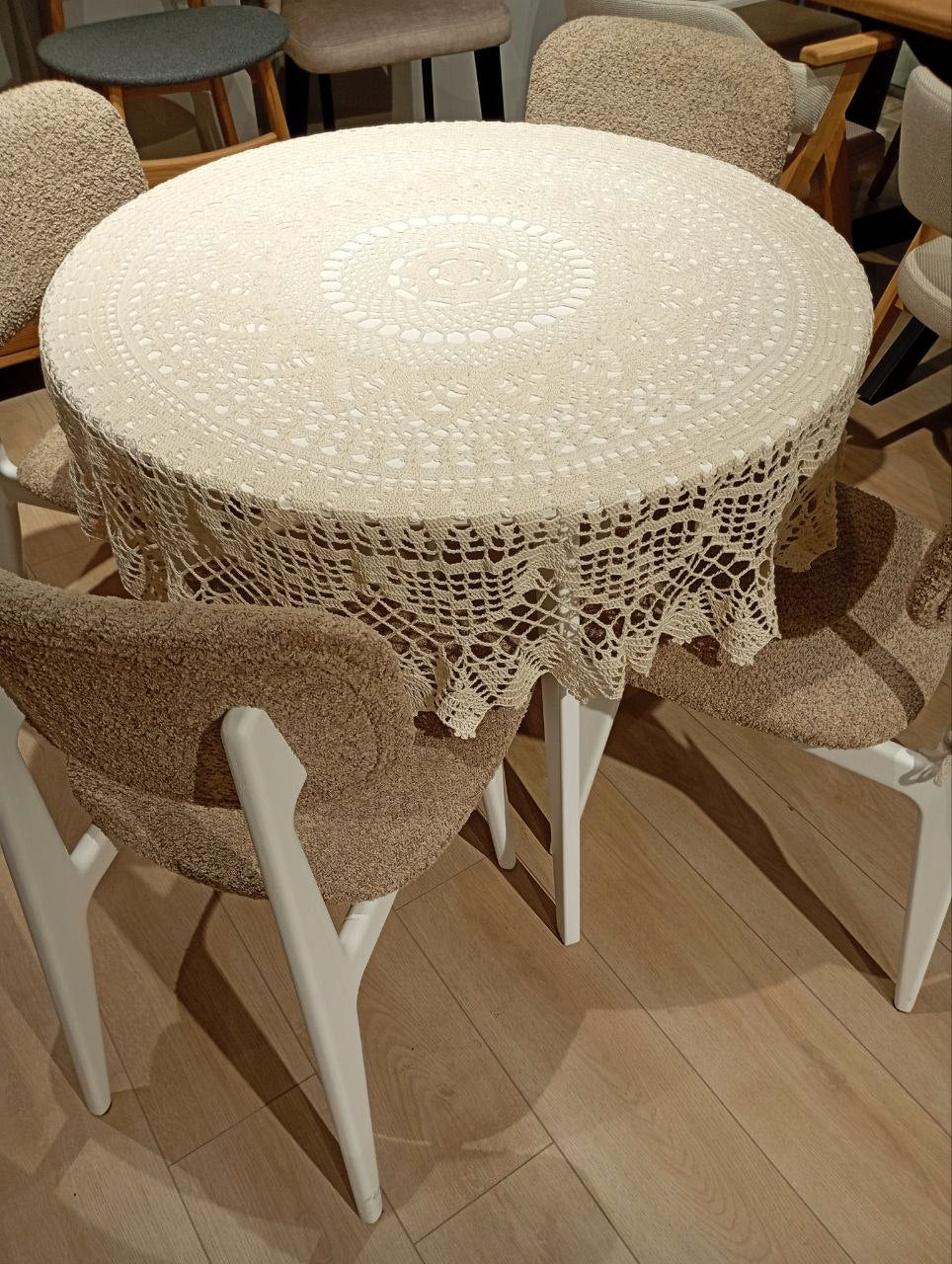 🔲 N°1 Crochet Tablecloth