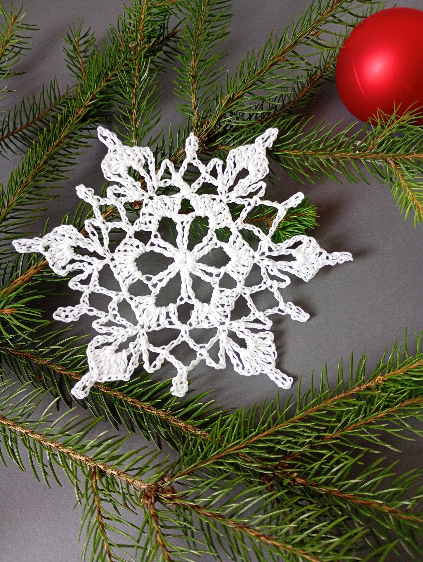 ❄️ N°131 Crochet Snowflake Set
