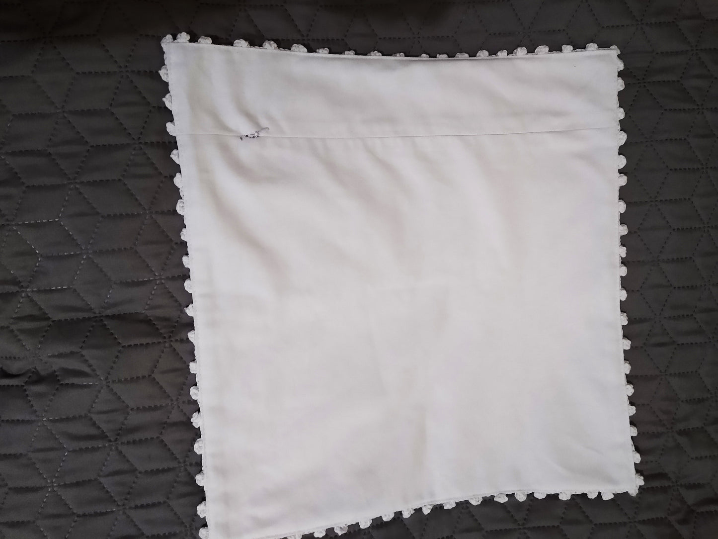 ⬜ N°129 Crochet Pillow Cover