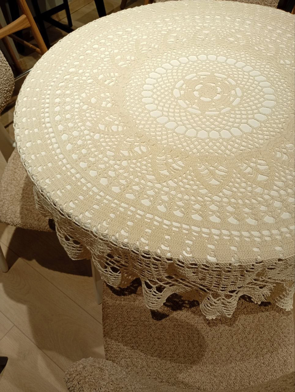 🔲 N°1 Crochet Tablecloth
