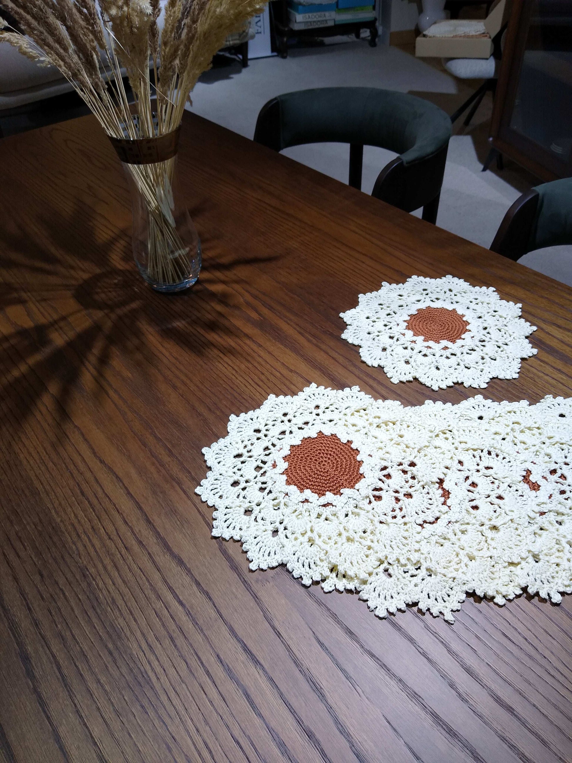 🍽️ N°1 Crochet Placemat - DecorWithTaste
