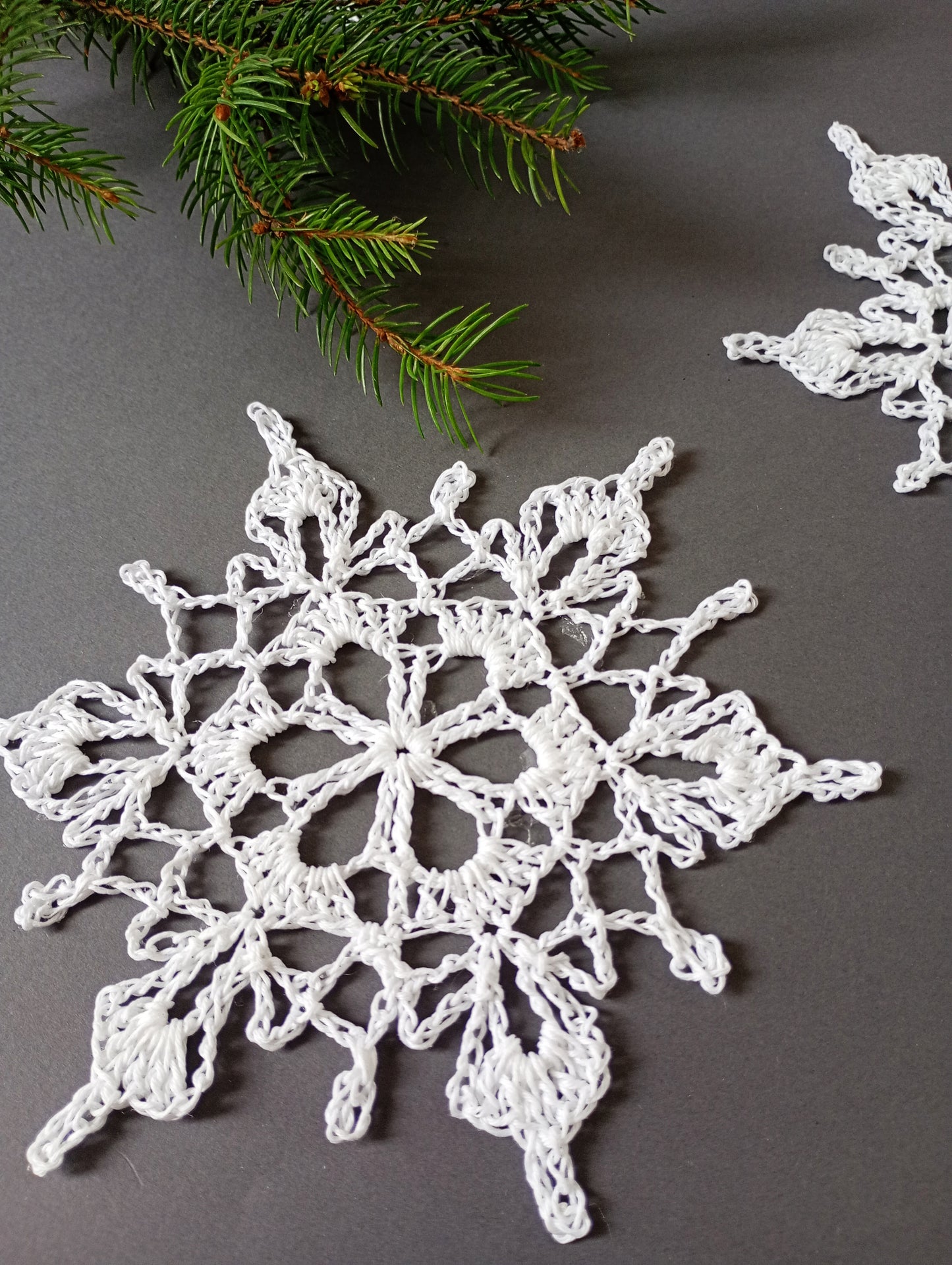 ❄️ N°131 Crochet Snowflake Set