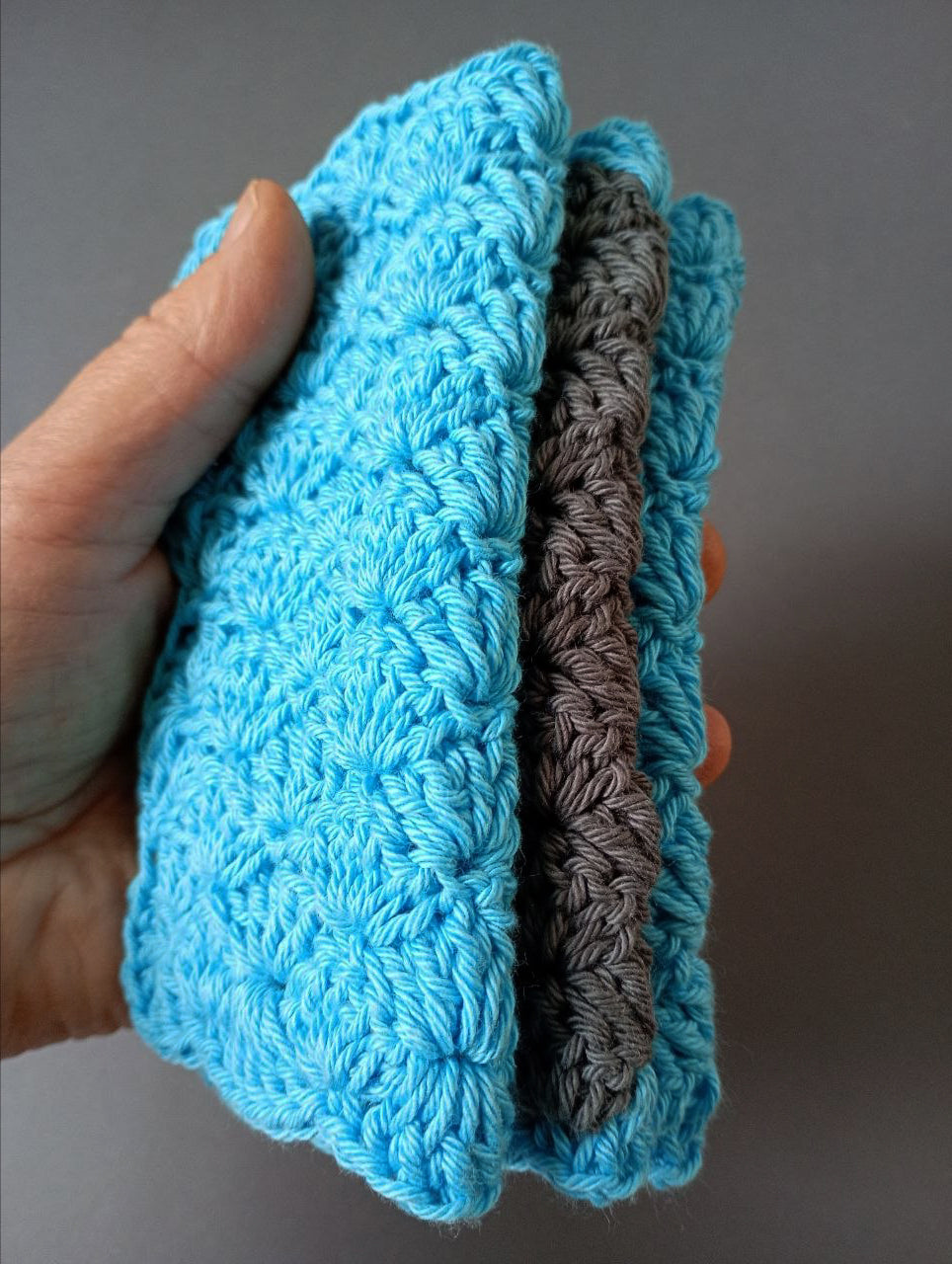 🧽 N°2 Crochet Dishcloth Set of 3