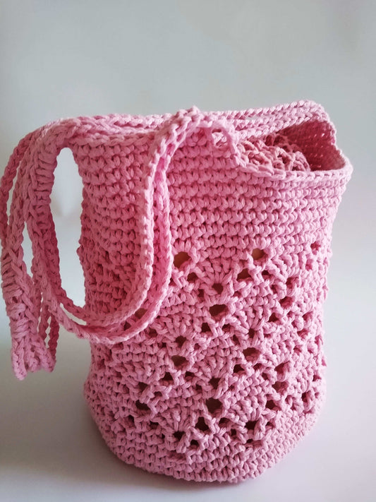 👝 N°43 Сrochet Shoulder Bag - DecorWithTaste