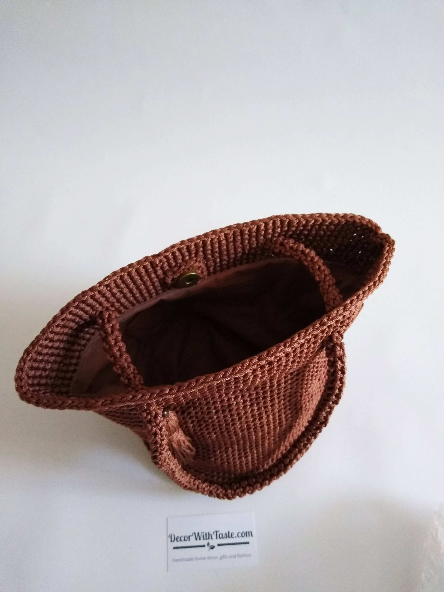 👝 N°40 Сrochet Shoulder Bag - DecorWithTaste