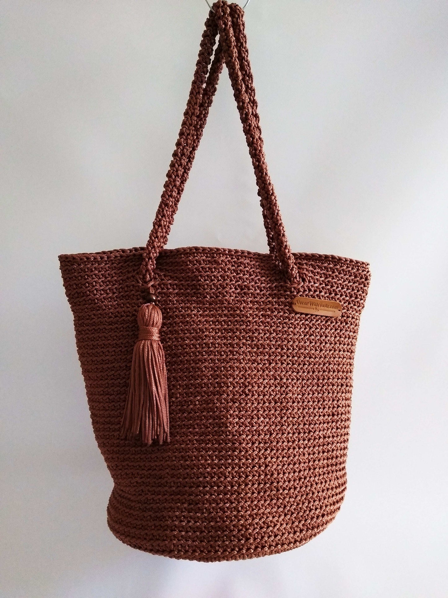 👝 N°40 Сrochet Shoulder Bag - DecorWithTaste