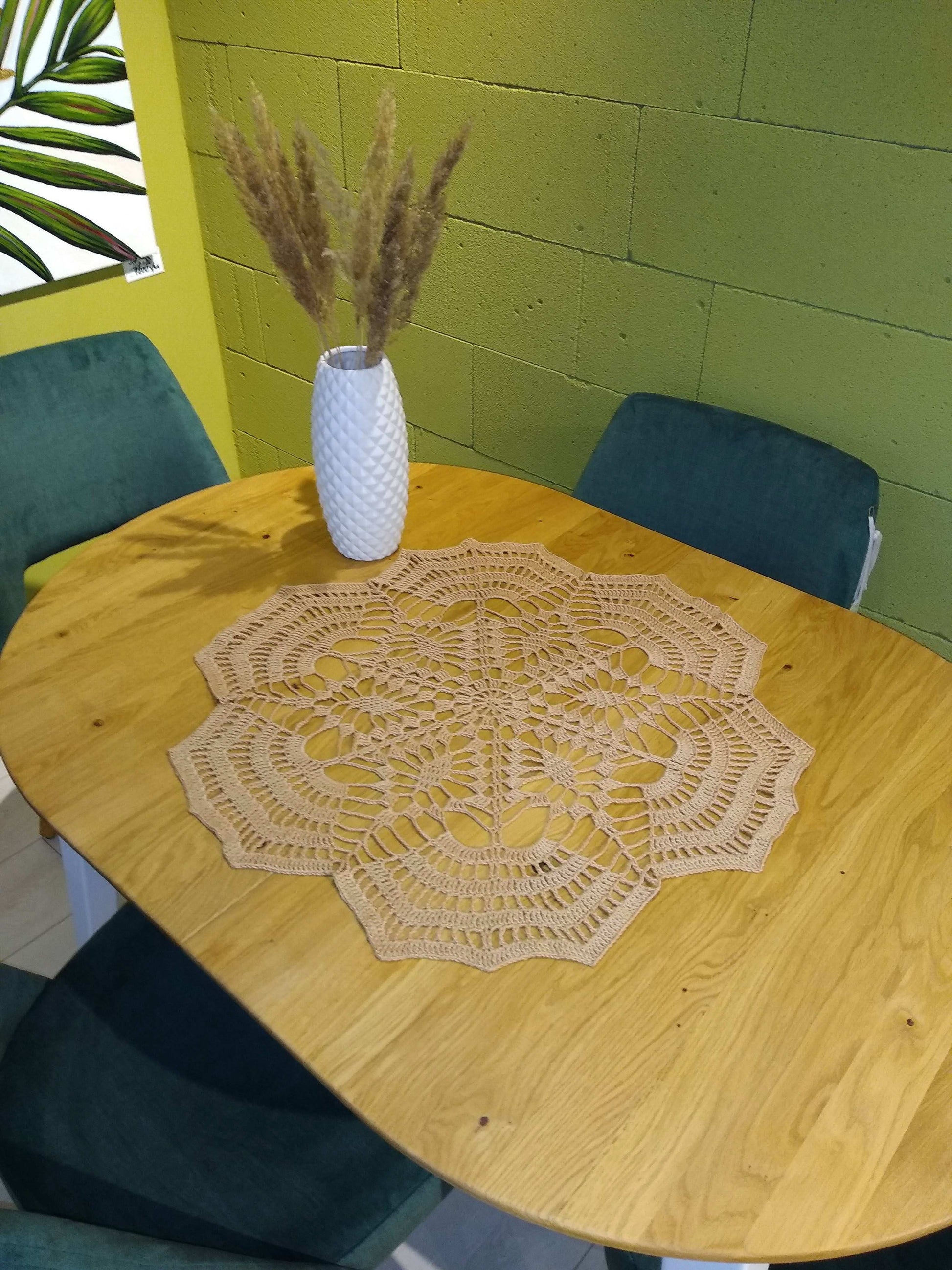 🍽️ N°49 Crochet Doily - DecorWithTaste