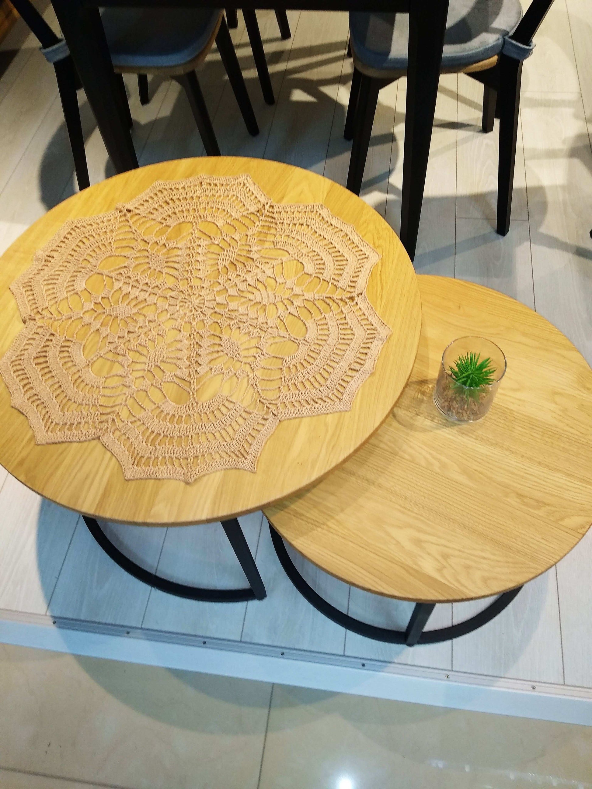 🍽️ N°49 Crochet Doily - DecorWithTaste