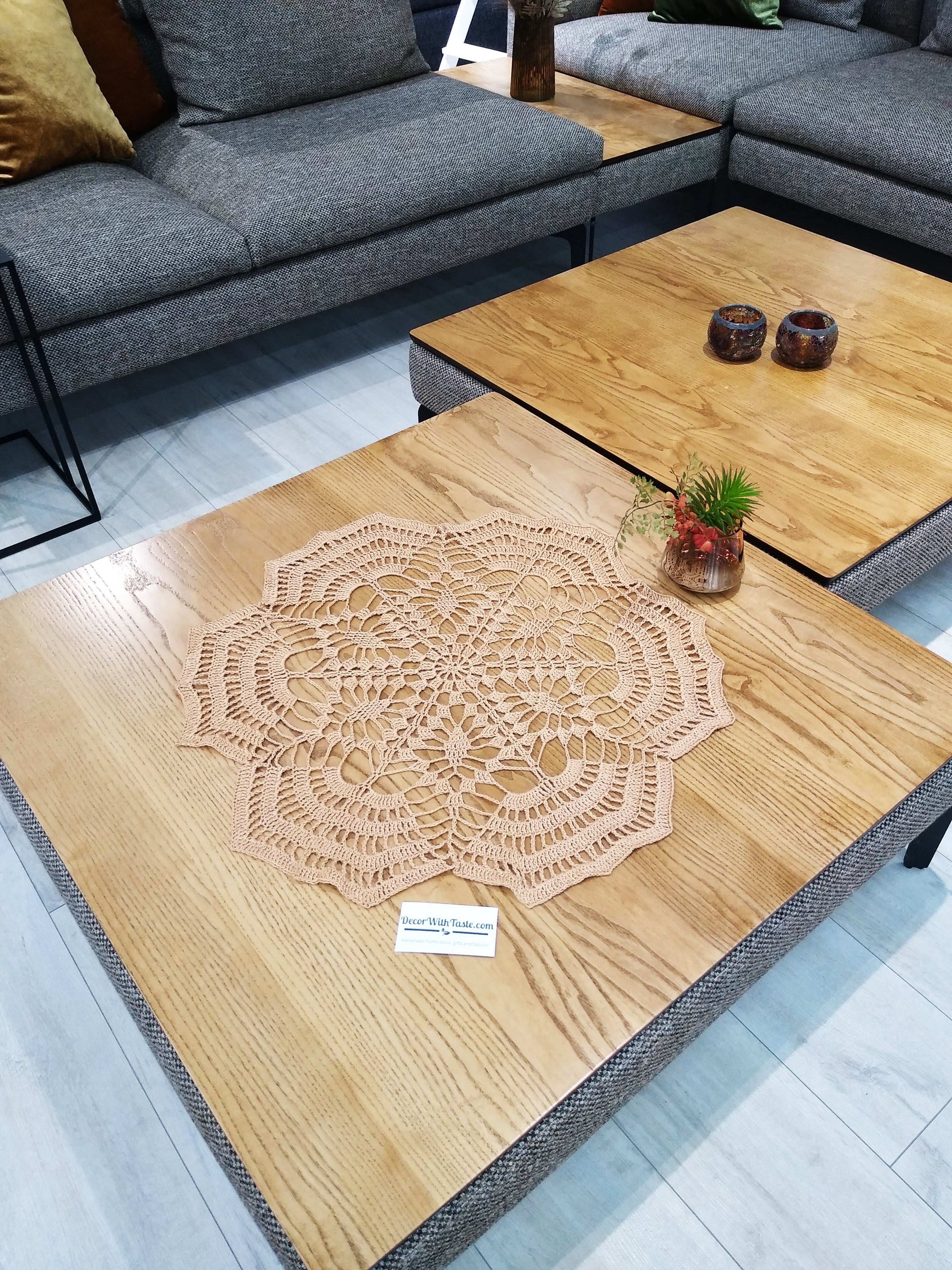 🍽️ N°49 Crochet Doily - DecorWithTaste
