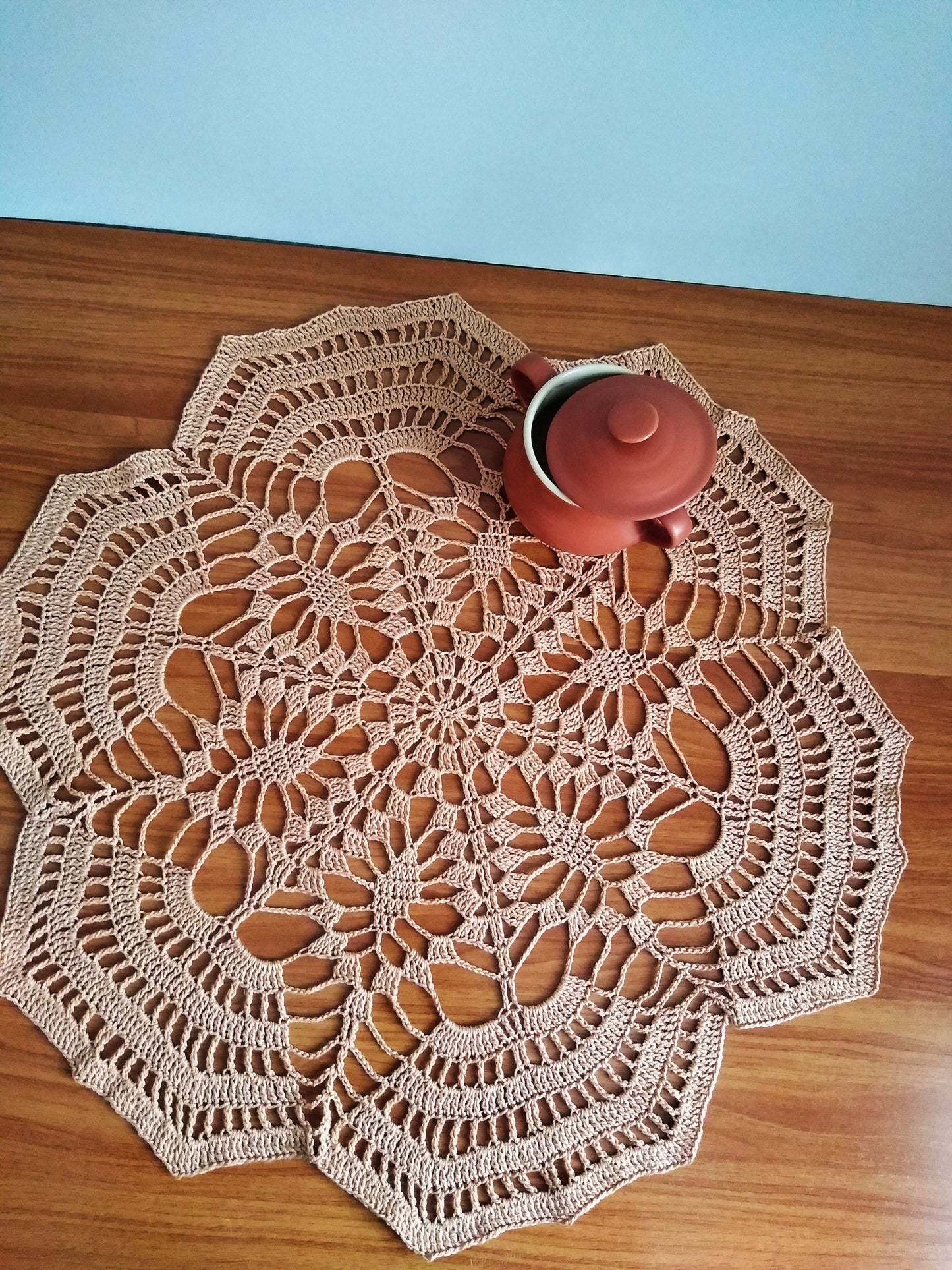 🍽️ N°49 Crochet Doily - DecorWithTaste
