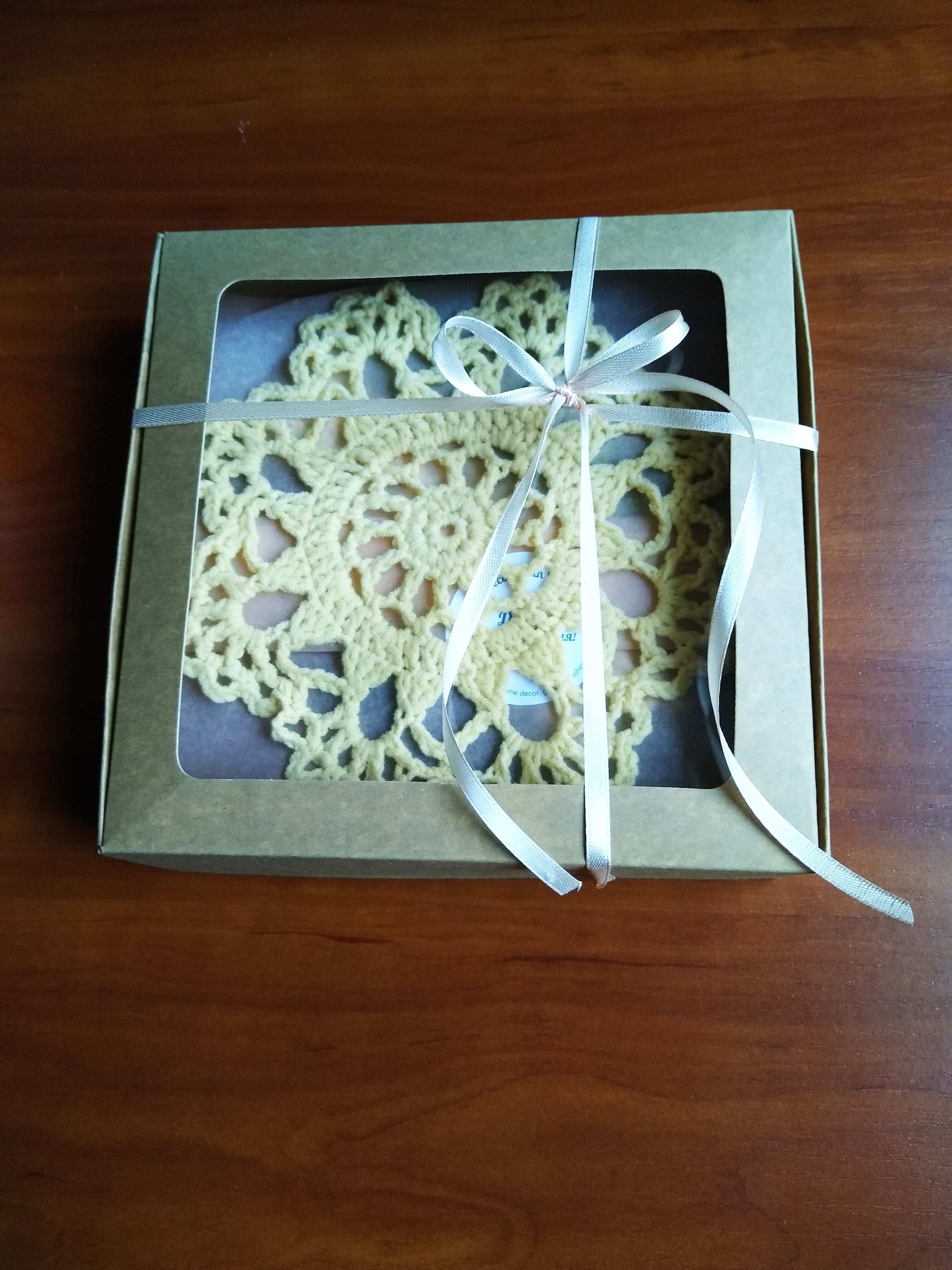 🍽️ N°36 Crochet Coasters - DecorWithTaste