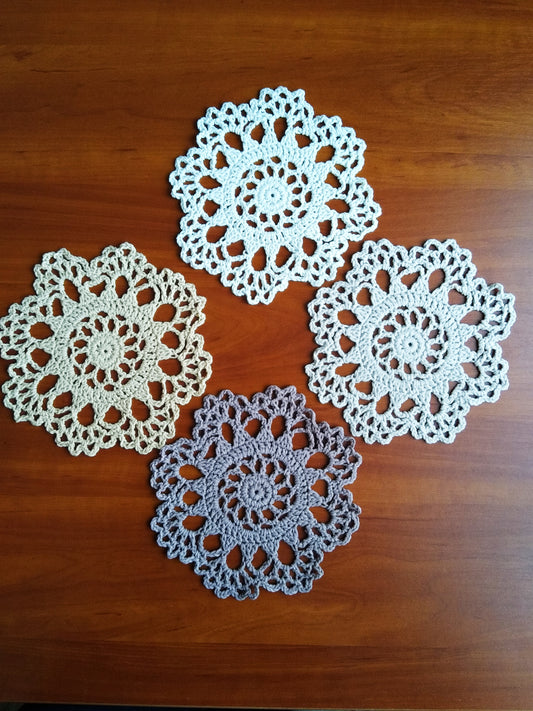 🍽️ N°38 Crochet Coasters